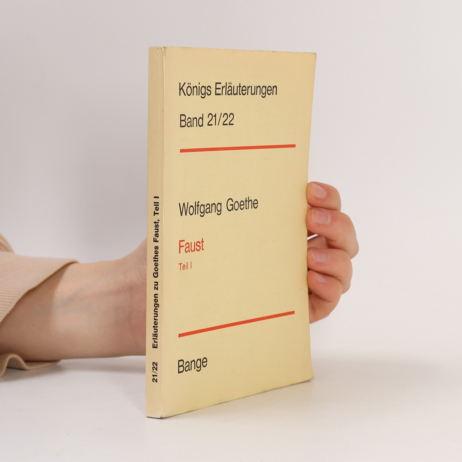 Königs Erläuterungen Band 21/22. Faust Teil I