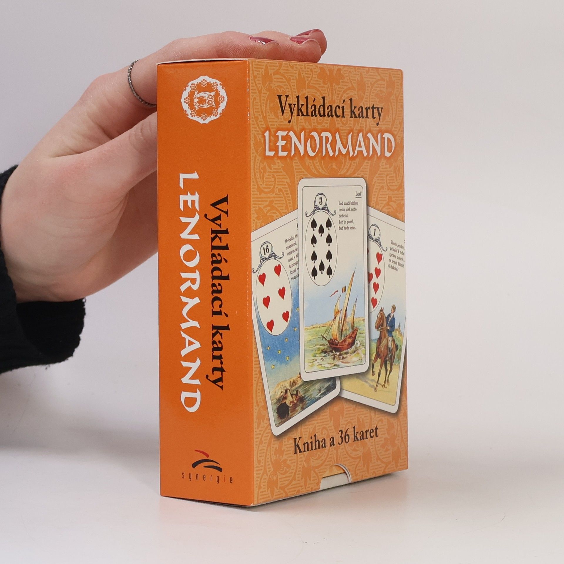 Ilona Hůlová Lenormand vykládací karty (kniha + 36 karet)