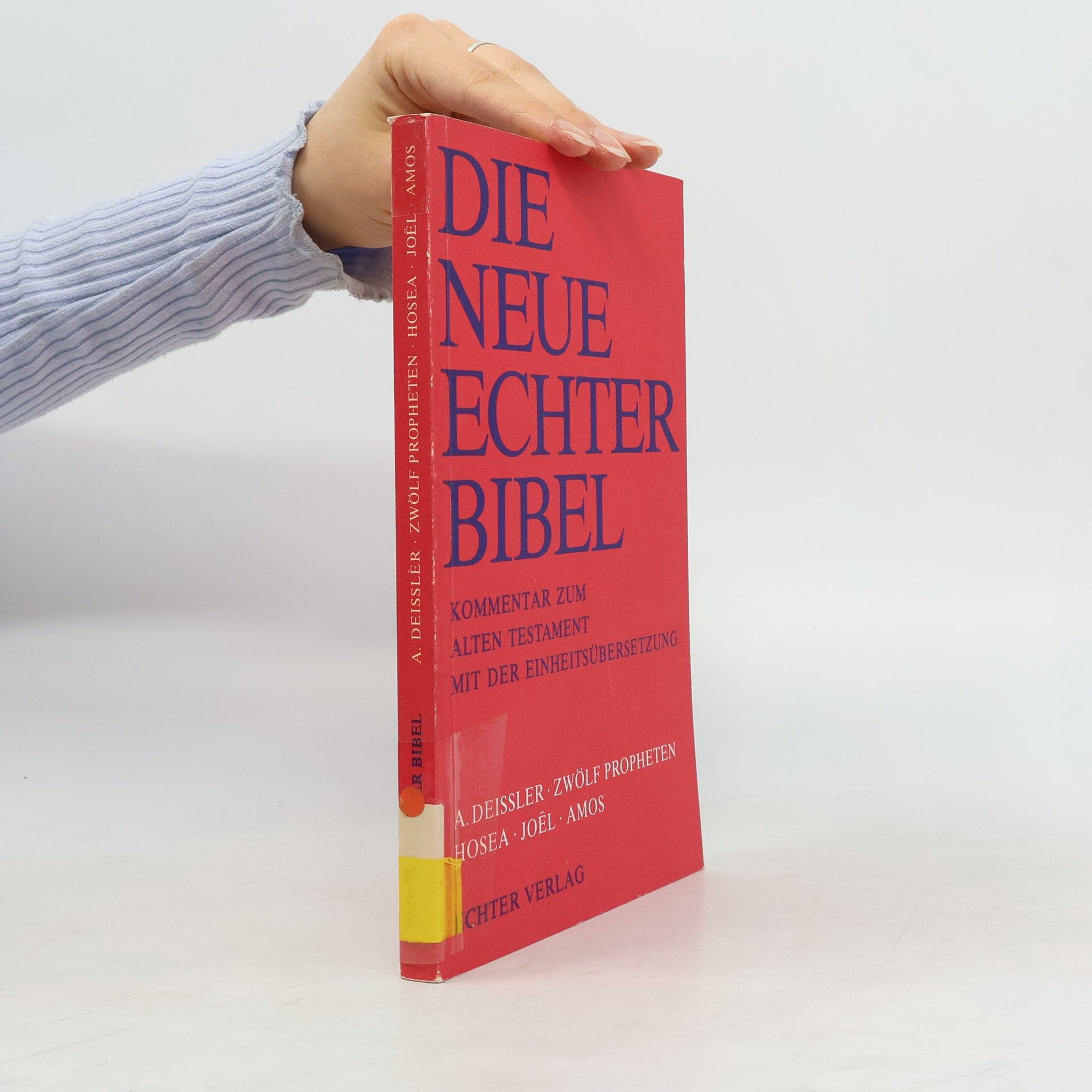 Alfons Deissler Die neue Echter-Bibel. Kommentar