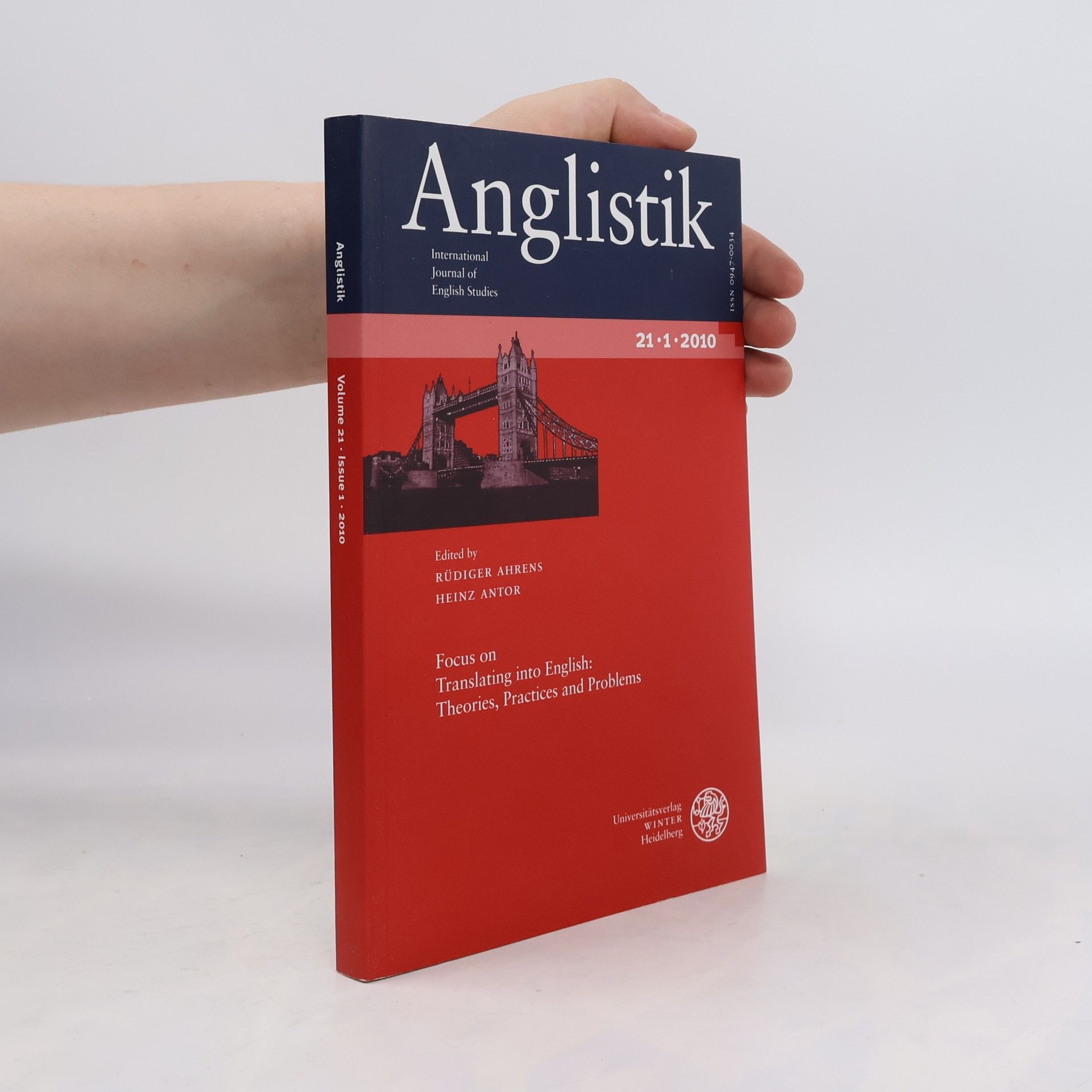 Various authors Anglistik. Volume 21, Issue I.