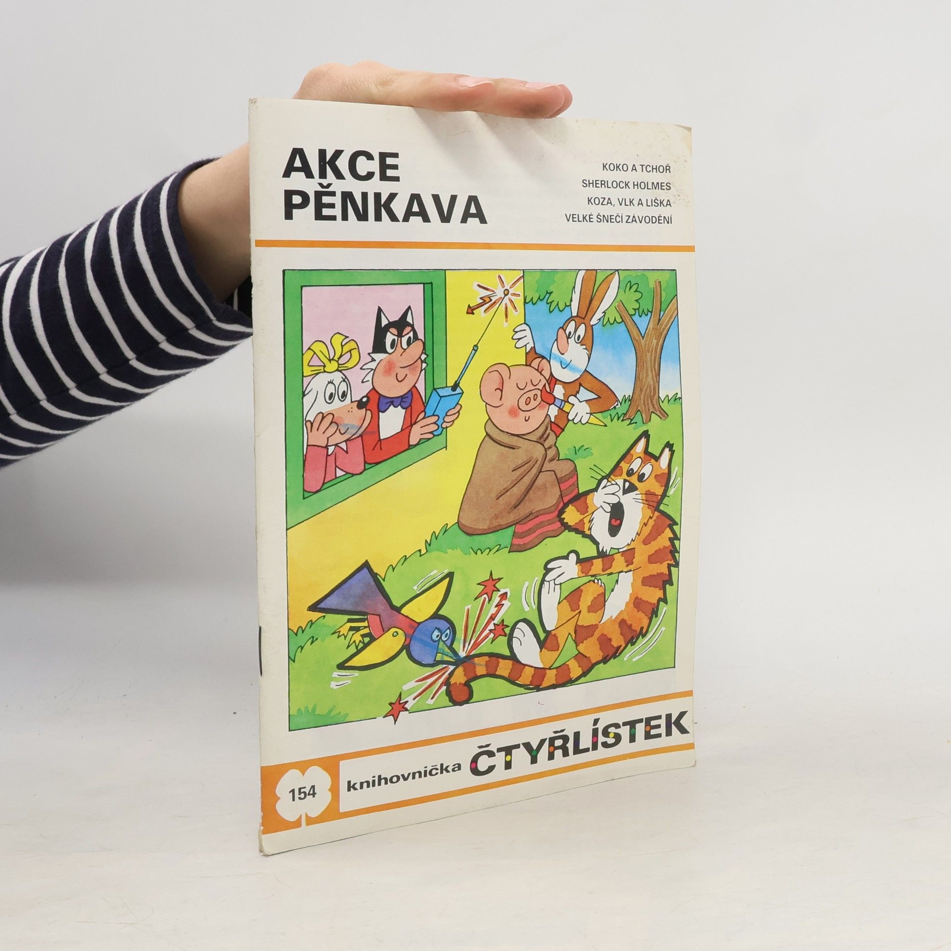 Ljuba Štíplová Čtyřlístek 154. Akce pěnkava