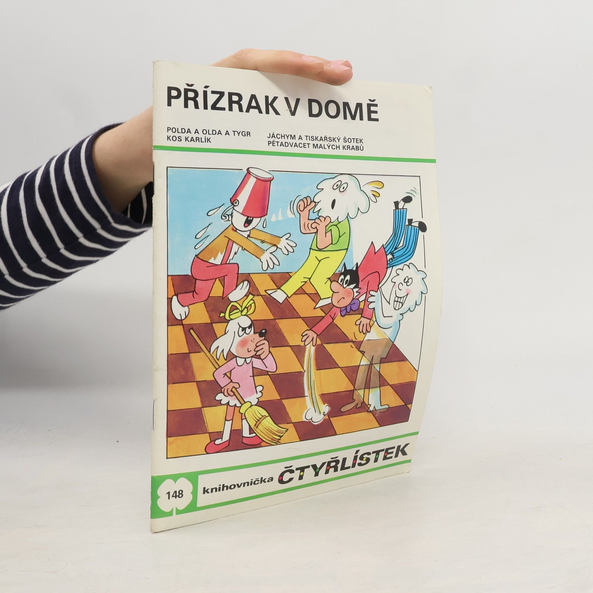 Ljuba Štíplová Čtyřlístek 148. Přízrak v domě