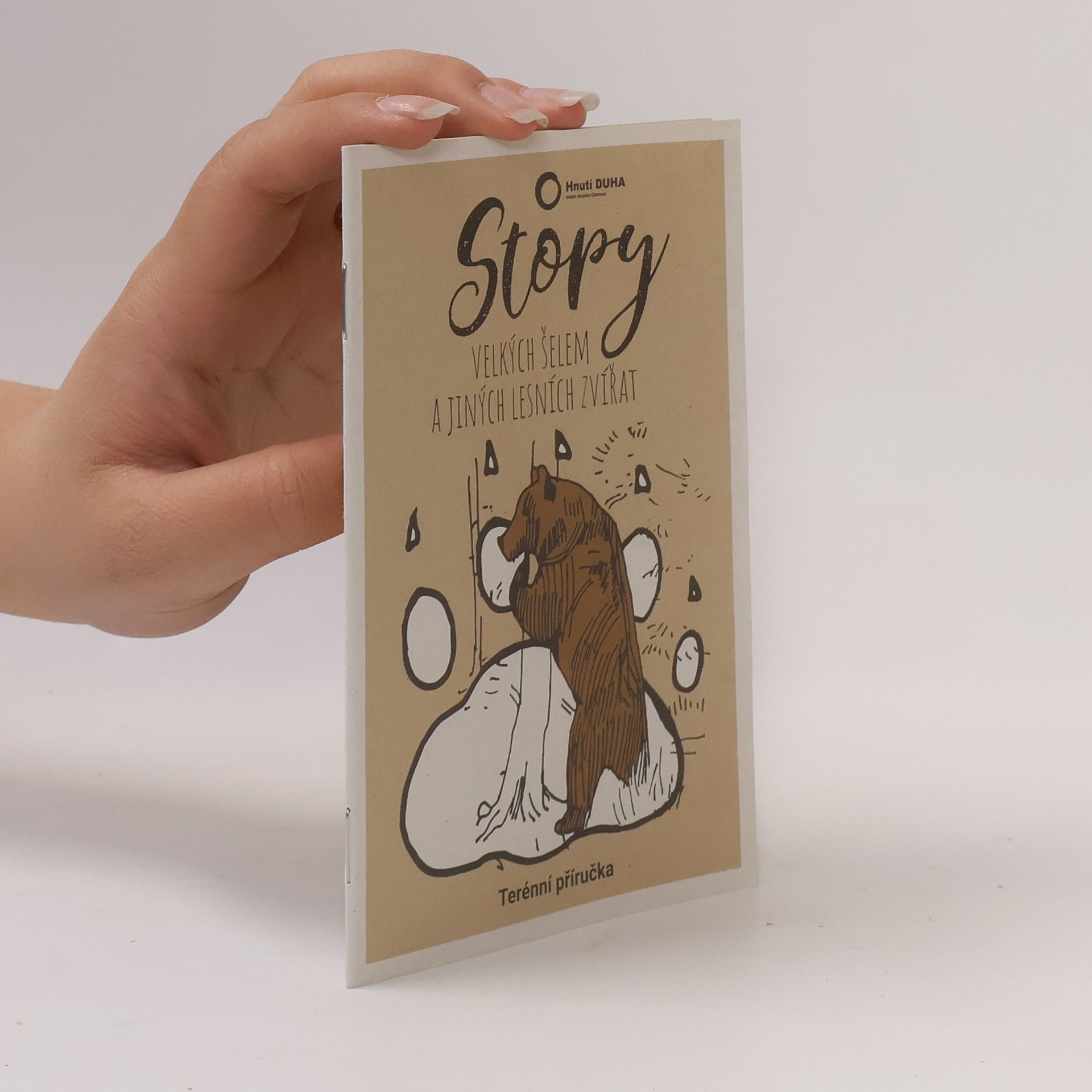 Kolektiv autorů Stopy velkých šelem a jiných lesních zvířat. Terénní příručka