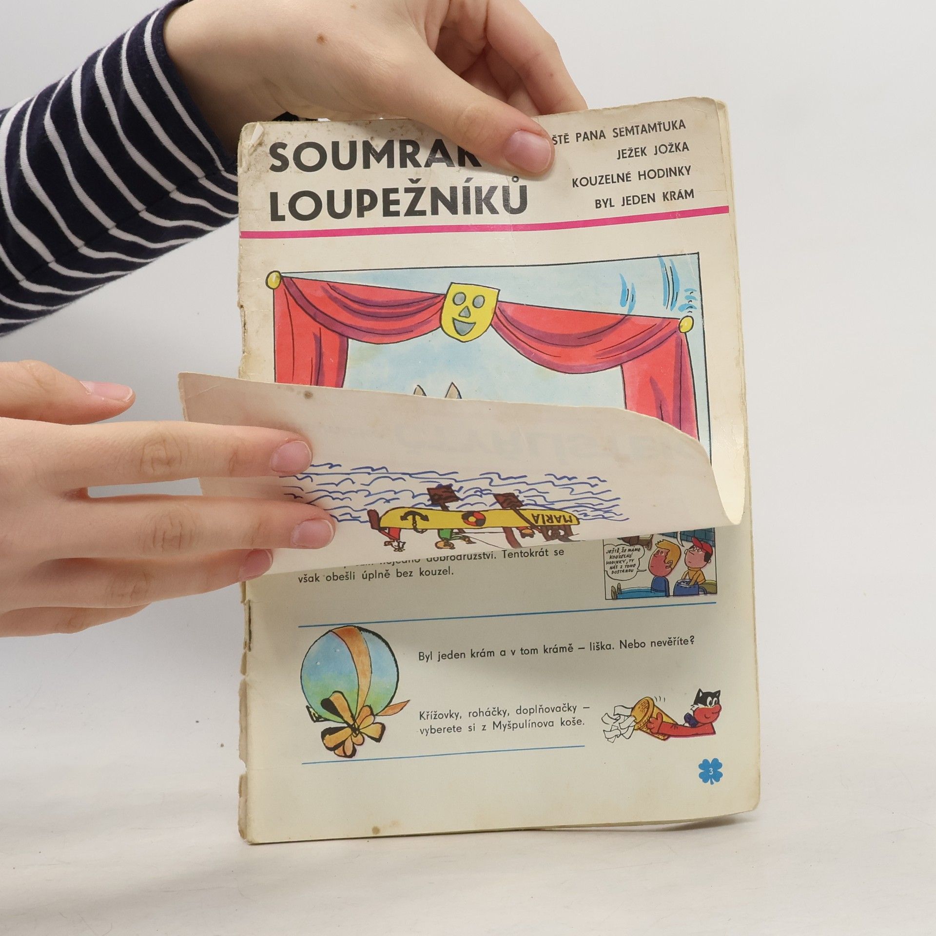 Jaroslav Němeček Čtyřlístek 85. Soumrak loupežníků