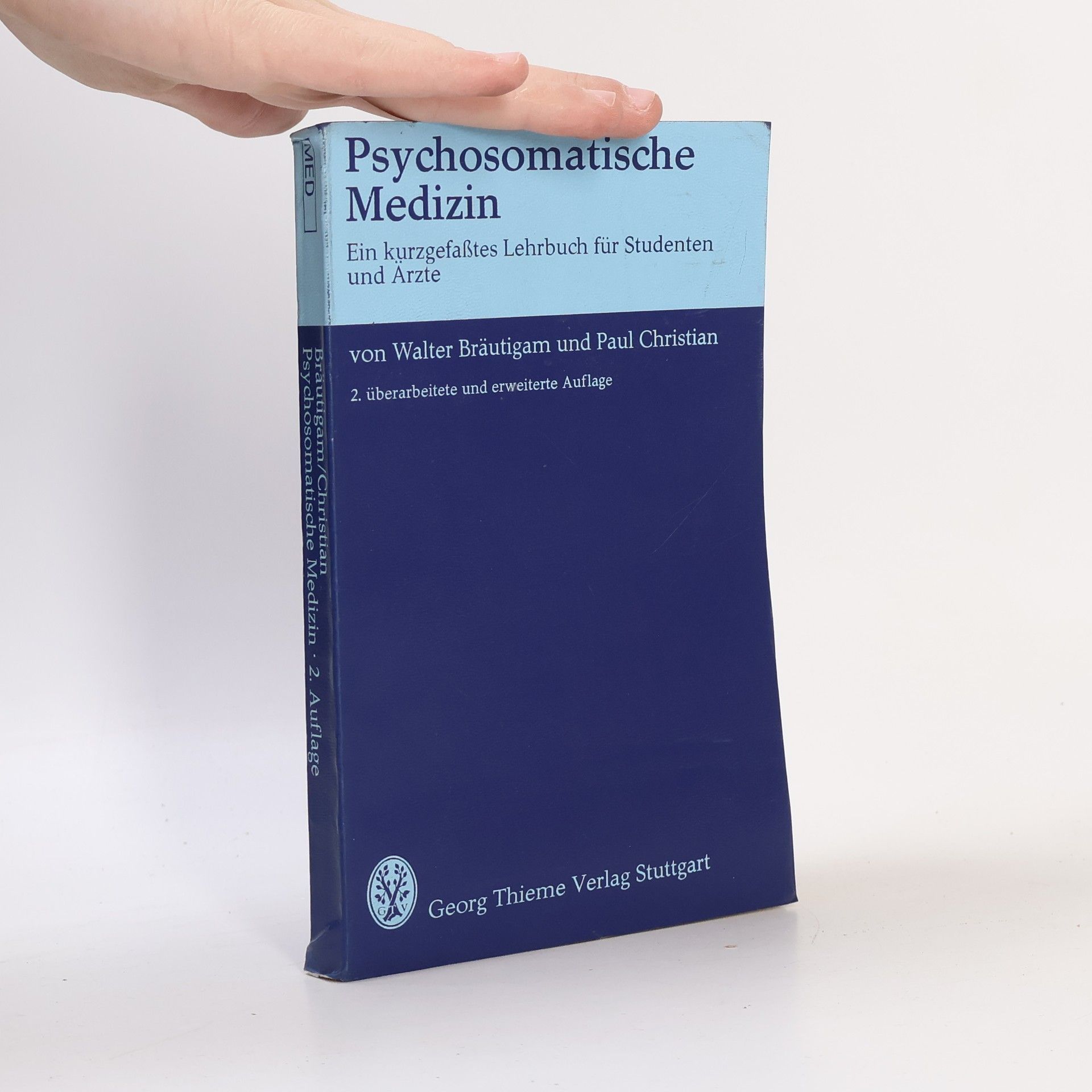 Walter Bräutigam Psychosomatische Medizin
