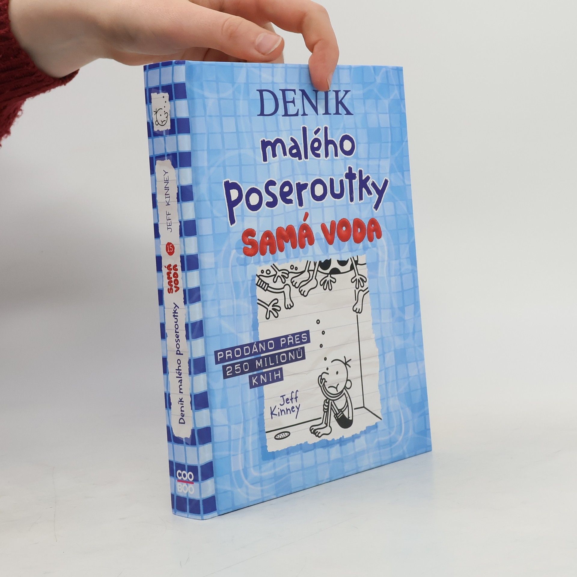 Jeff Kinney Deník malého poseroutky 15. Samá voda