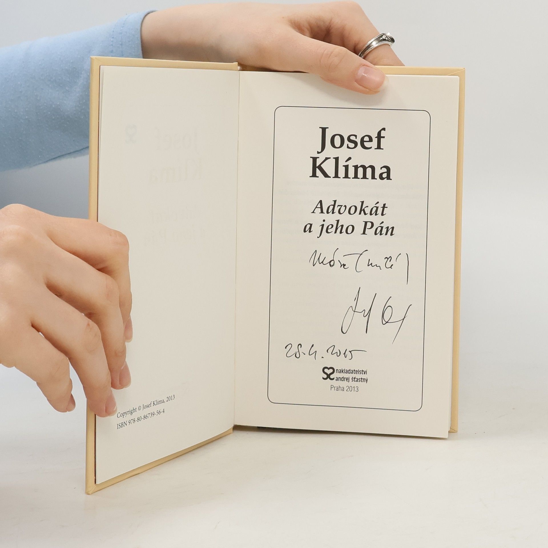 Josef Klíma Advokát a jeho Pán