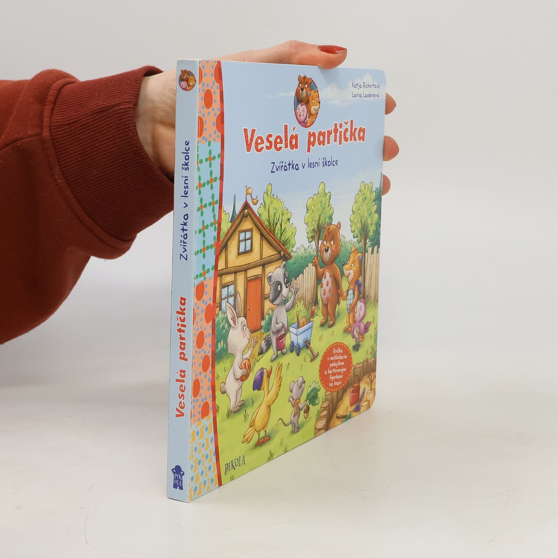 Larisa Lauber Veselá partička. Zvířátka v lesní školce