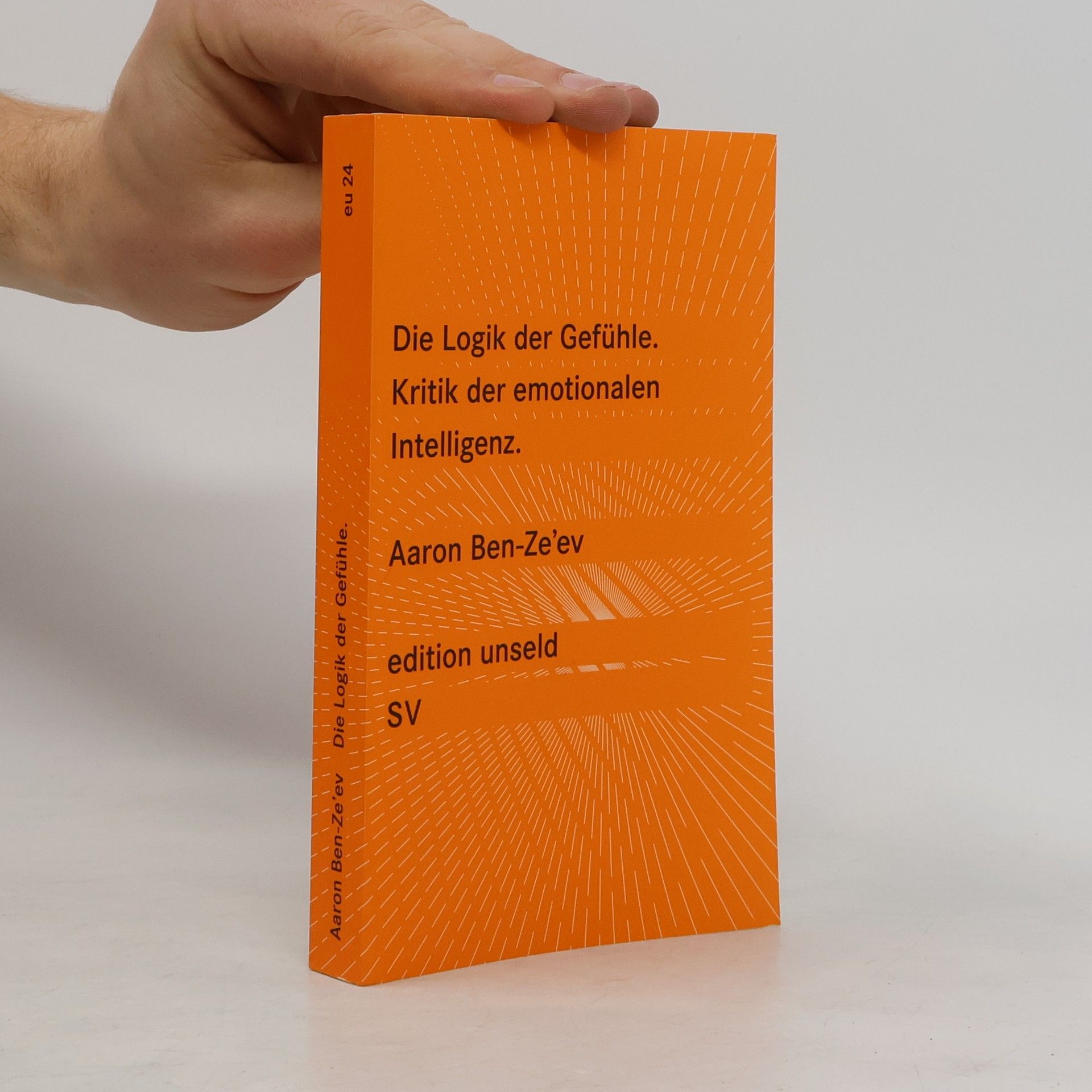 Aharon Ben-Zeʾev Die Logik der Gefühle
