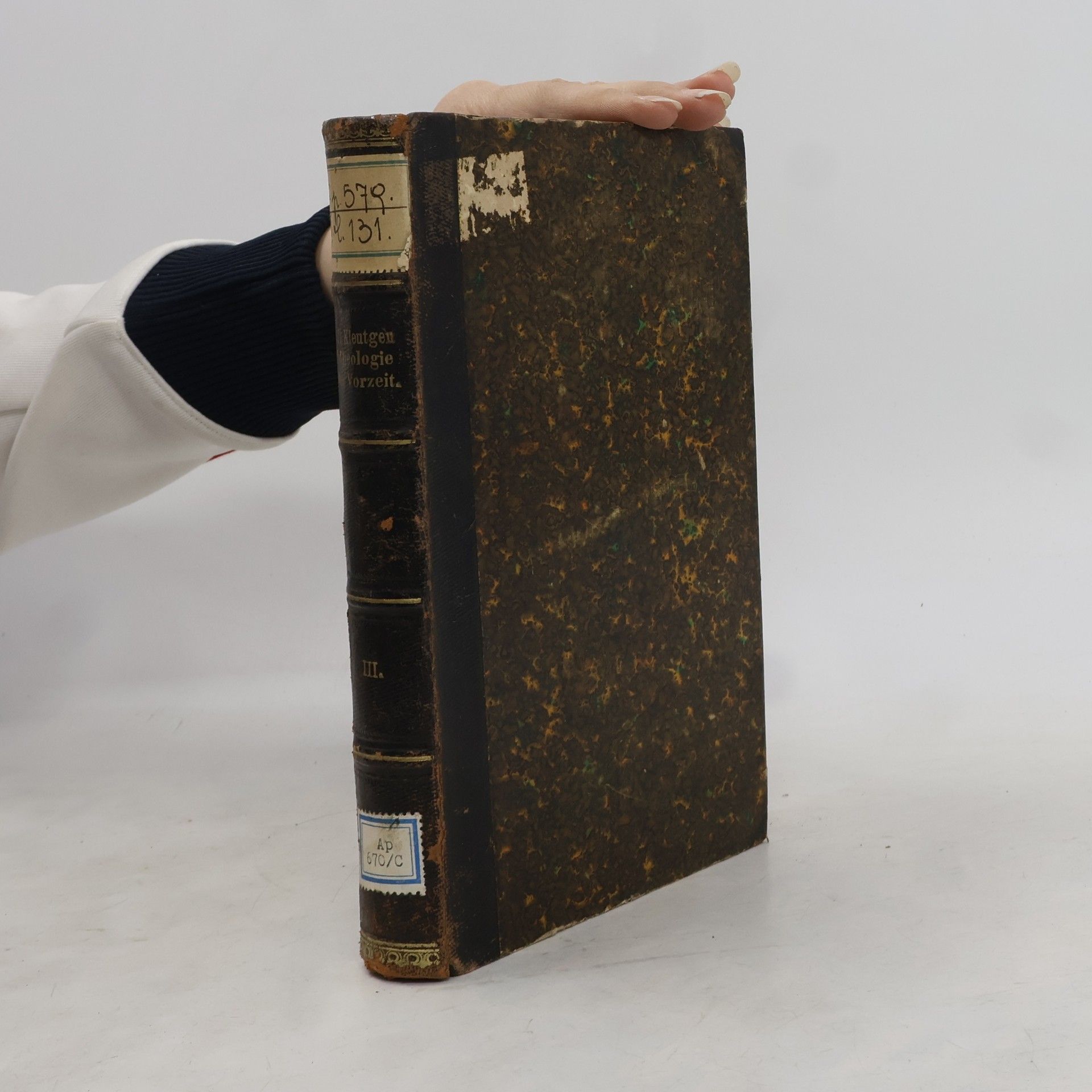 Joseph Kleutgen Die Theologie der Vorzeit