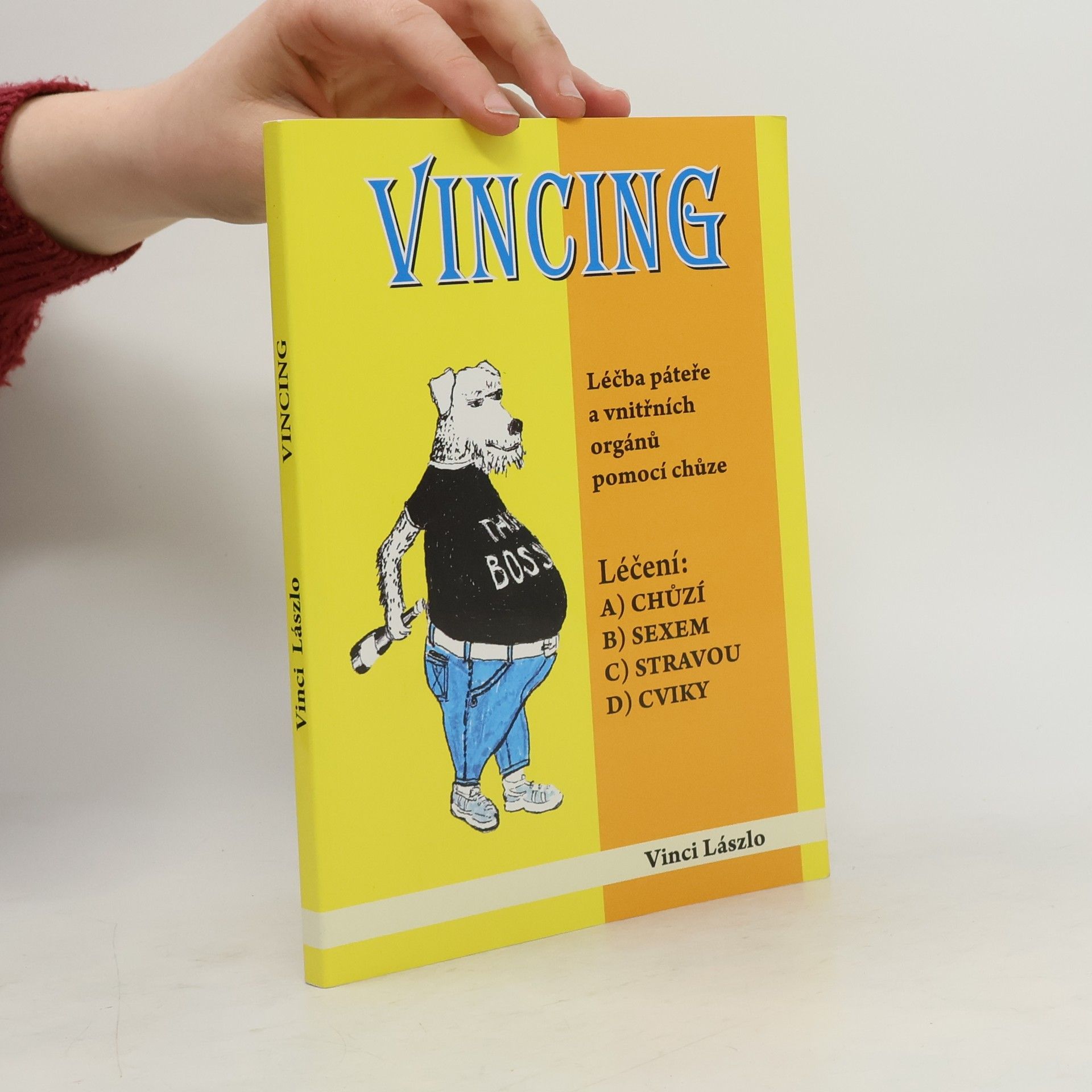 Vinci Lászlo Vincing. Léčba páteře a vnitřních orgánů pomocí chůze