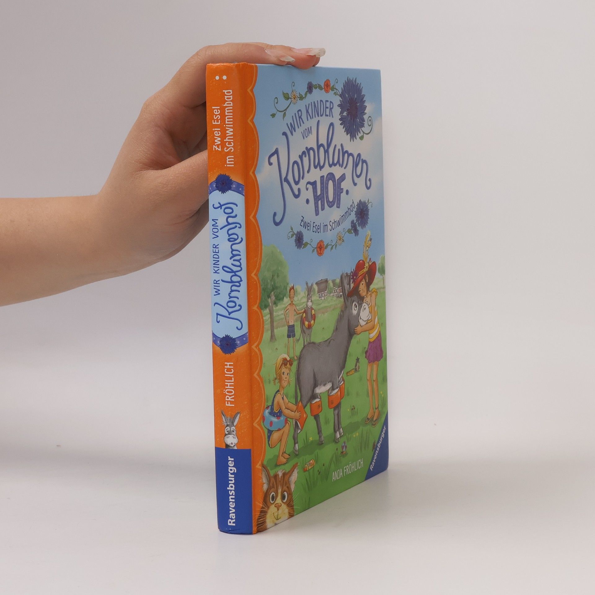 Anja Fröhlich Wir Kinder vom Kornblumenhof: Zwei Esel im Schwimmbad