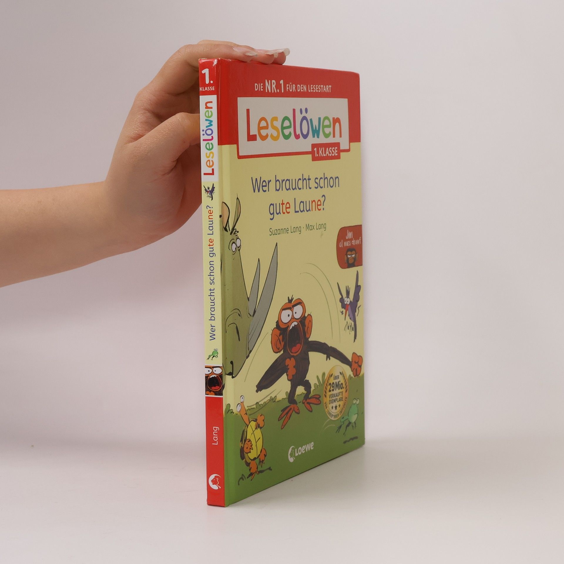 Suzanne Lang Leselöwen 1. Klasse - Jim ist mies drauf - Wer braucht schon gute Laune?