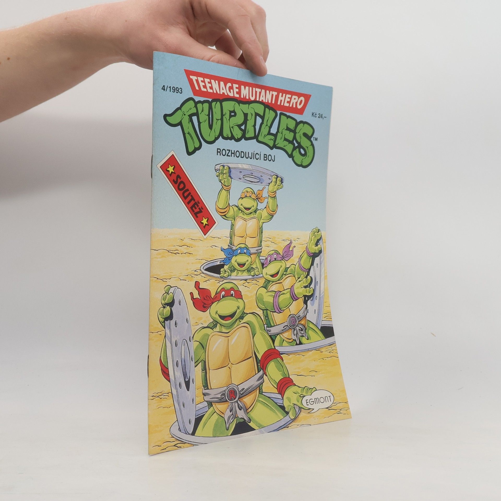 Ken Mitchroney Turtles 4/1993. Rozhodující boj