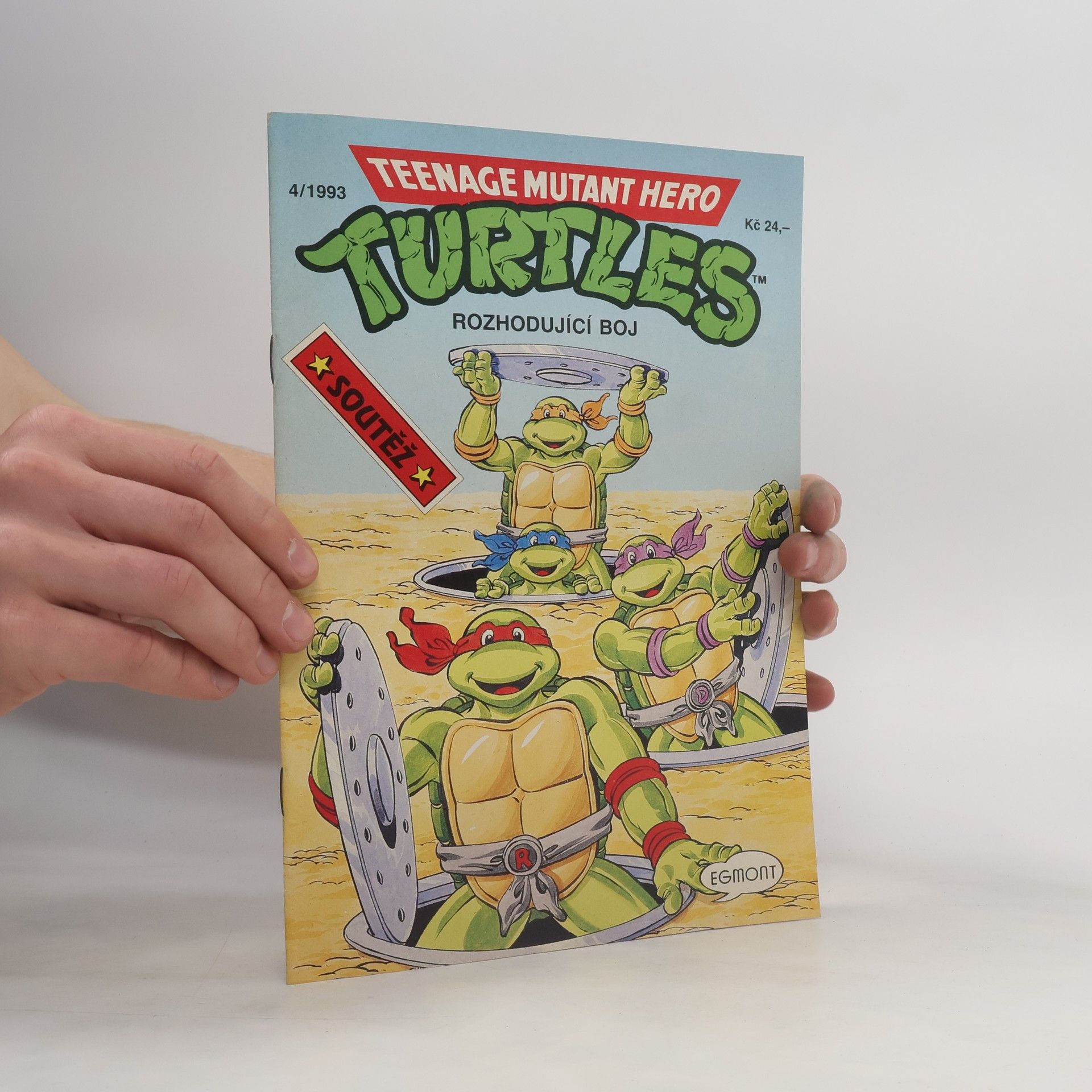 Ken Mitchroney Turtles 4/1993. Rozhodující boj