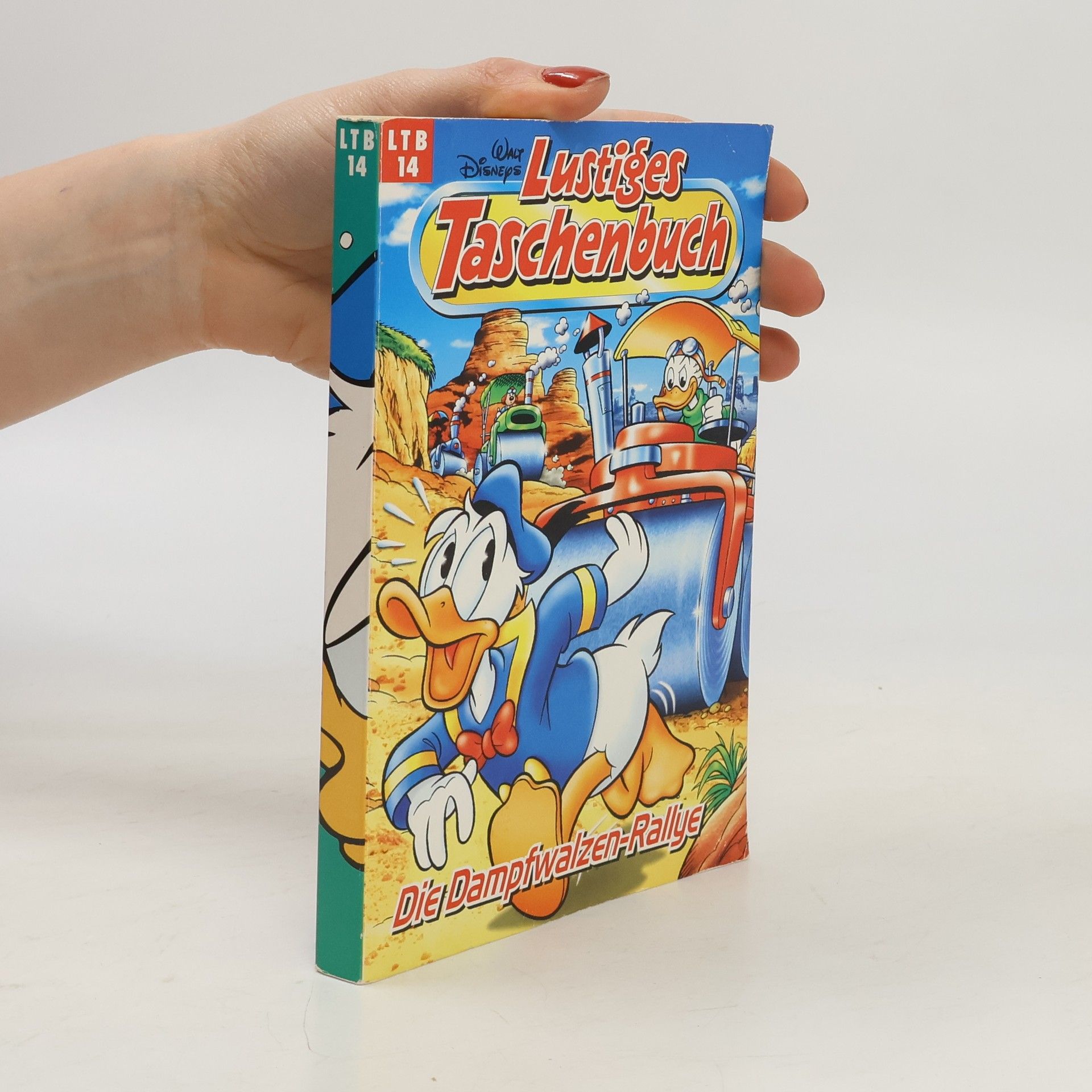Walt Disney Lustiges Taschenbuch 14. Die Dampfwalzen-Rallye