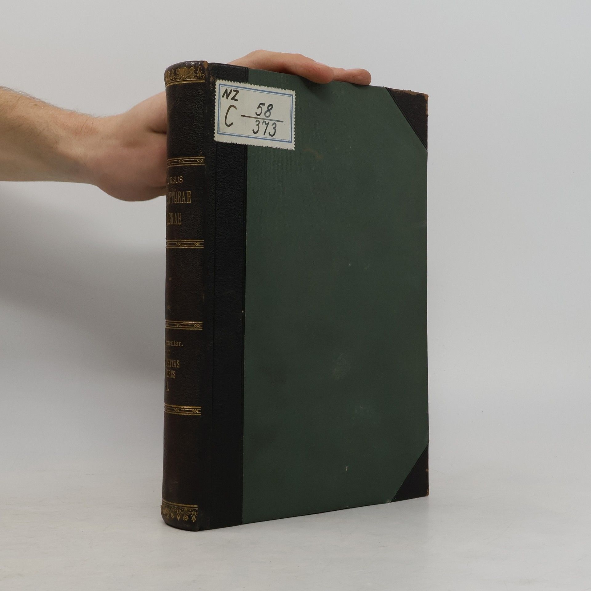 Joseph Knabenbauer Commentarius in prophetas Minores I.