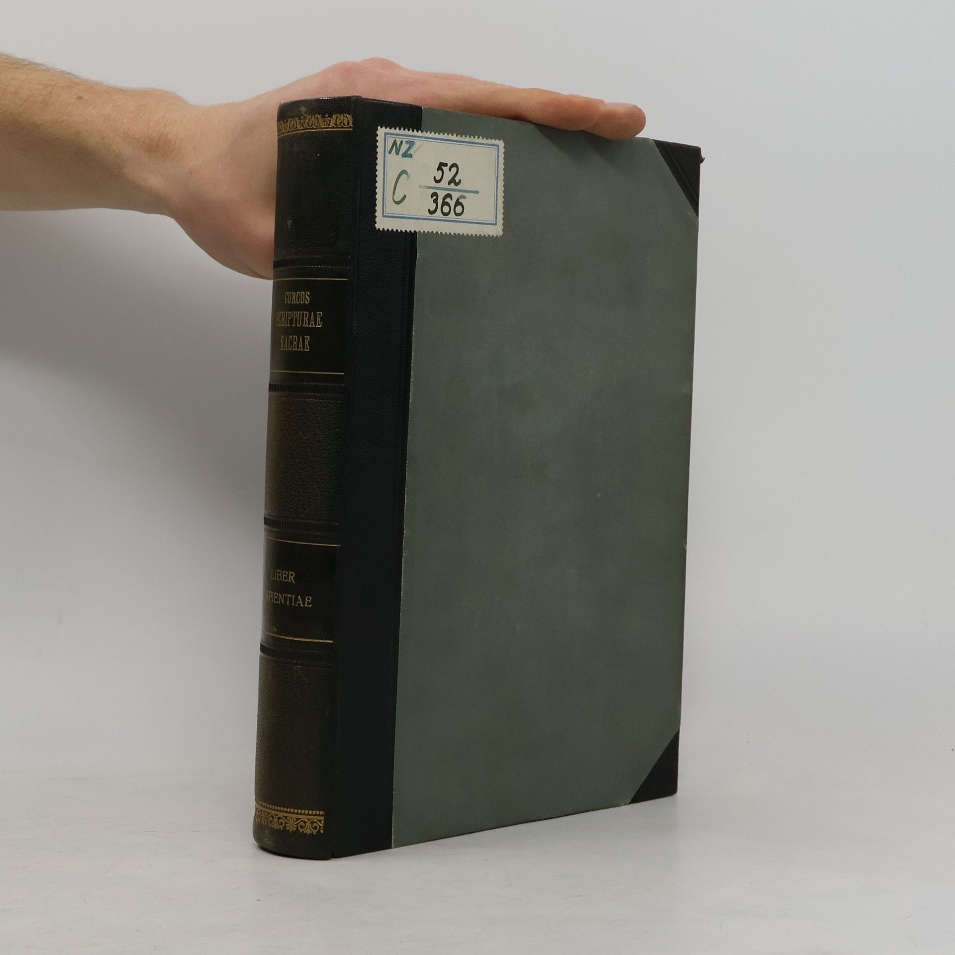 Rudolpho Cornely Commentarius in Librum Sapientiae