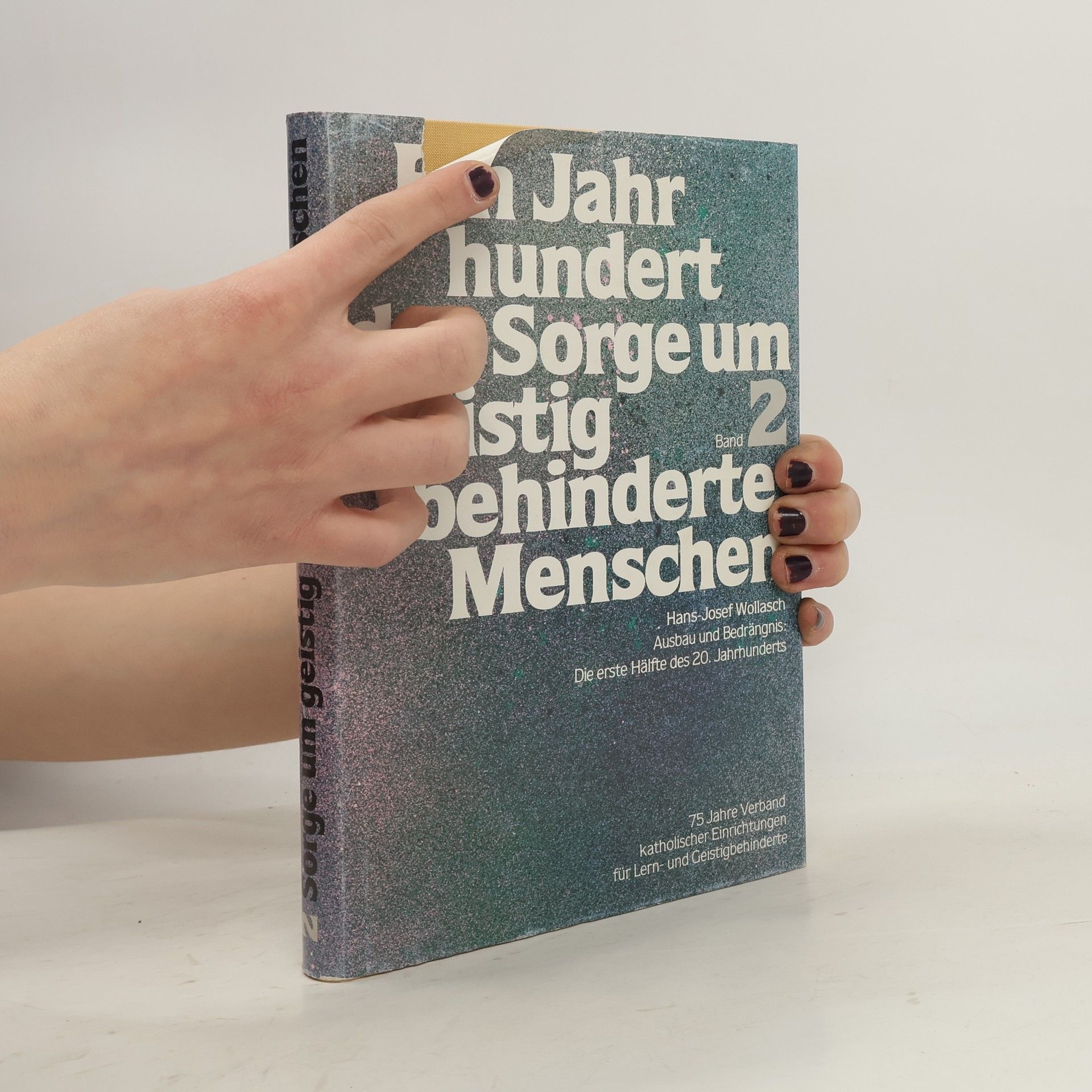 Hans-Josef Wollasch Ein Jahrhundert der Sorge um geistig behinderte Menschen Band 1 + 2