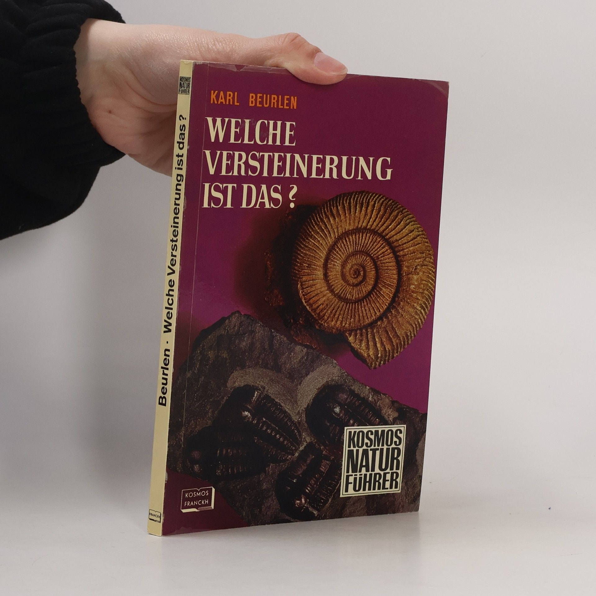 Karl Beurlen Welche Versteinerung ist das?