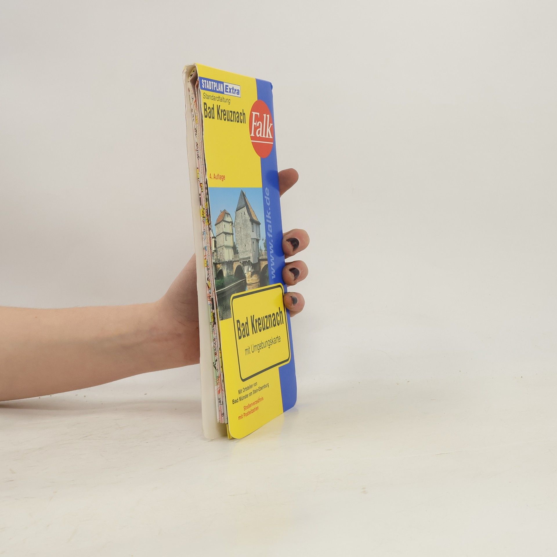 Kolektiv autorů Falk Plan Bad Kreuznach - 4. Auflage