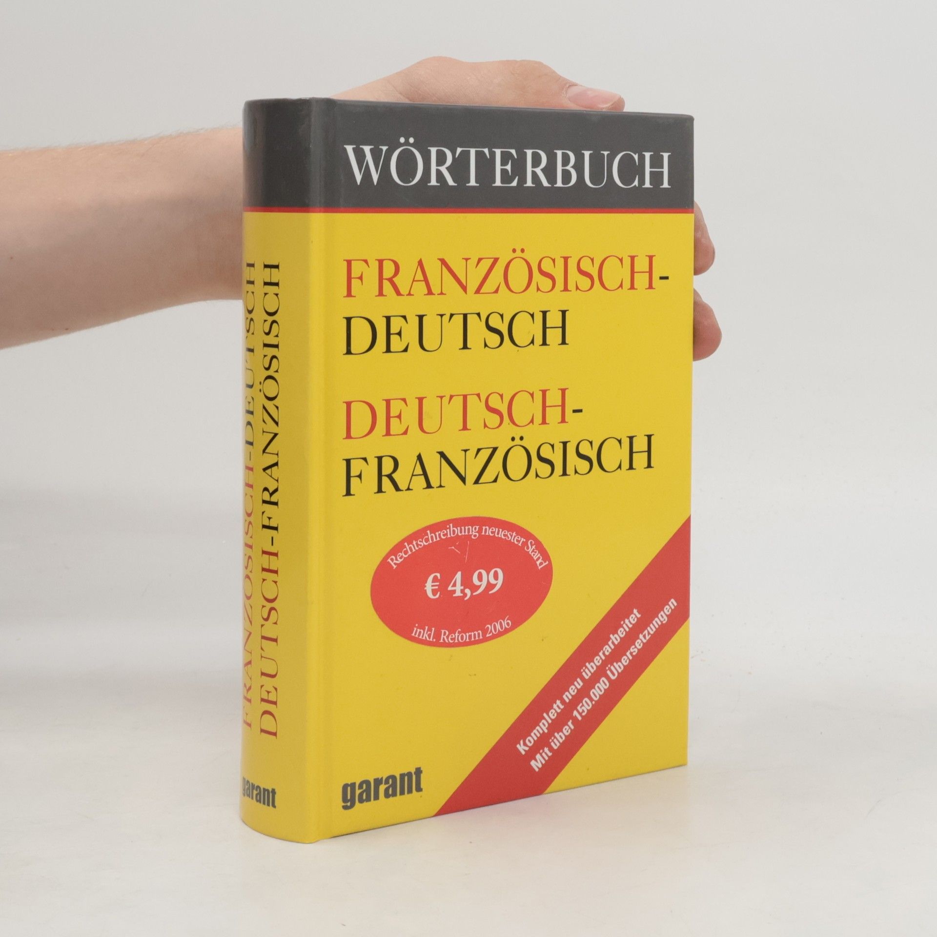 Autorenkollektiv Wörterbuch Französisch-Deutsch, Deutsch-Französisch