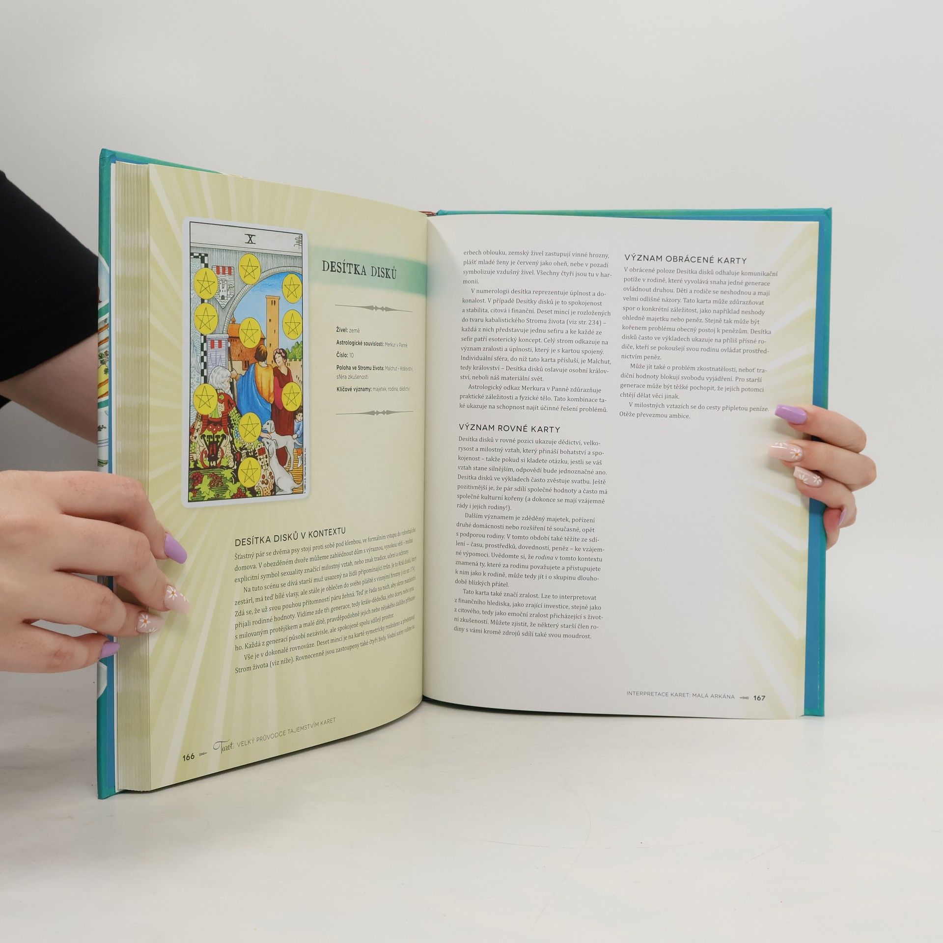 Liz Dean Tarot: velký průvodce tajemstvím karet