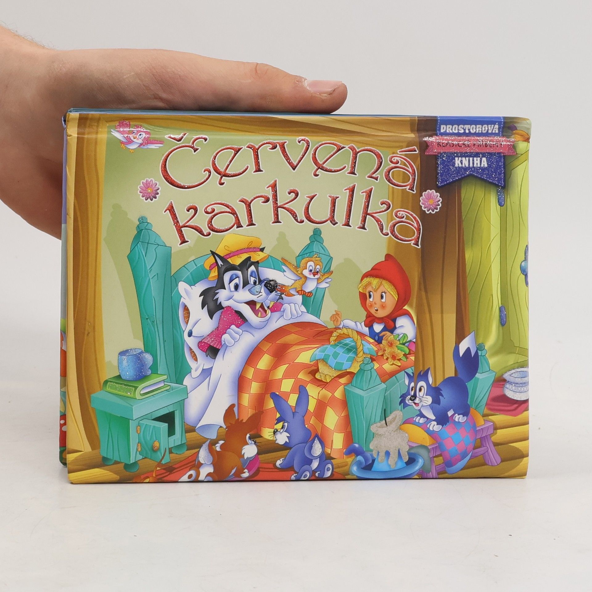 Collectif d'auteurs Červená karkulka. Prostorová kniha (pop-up leporelo)