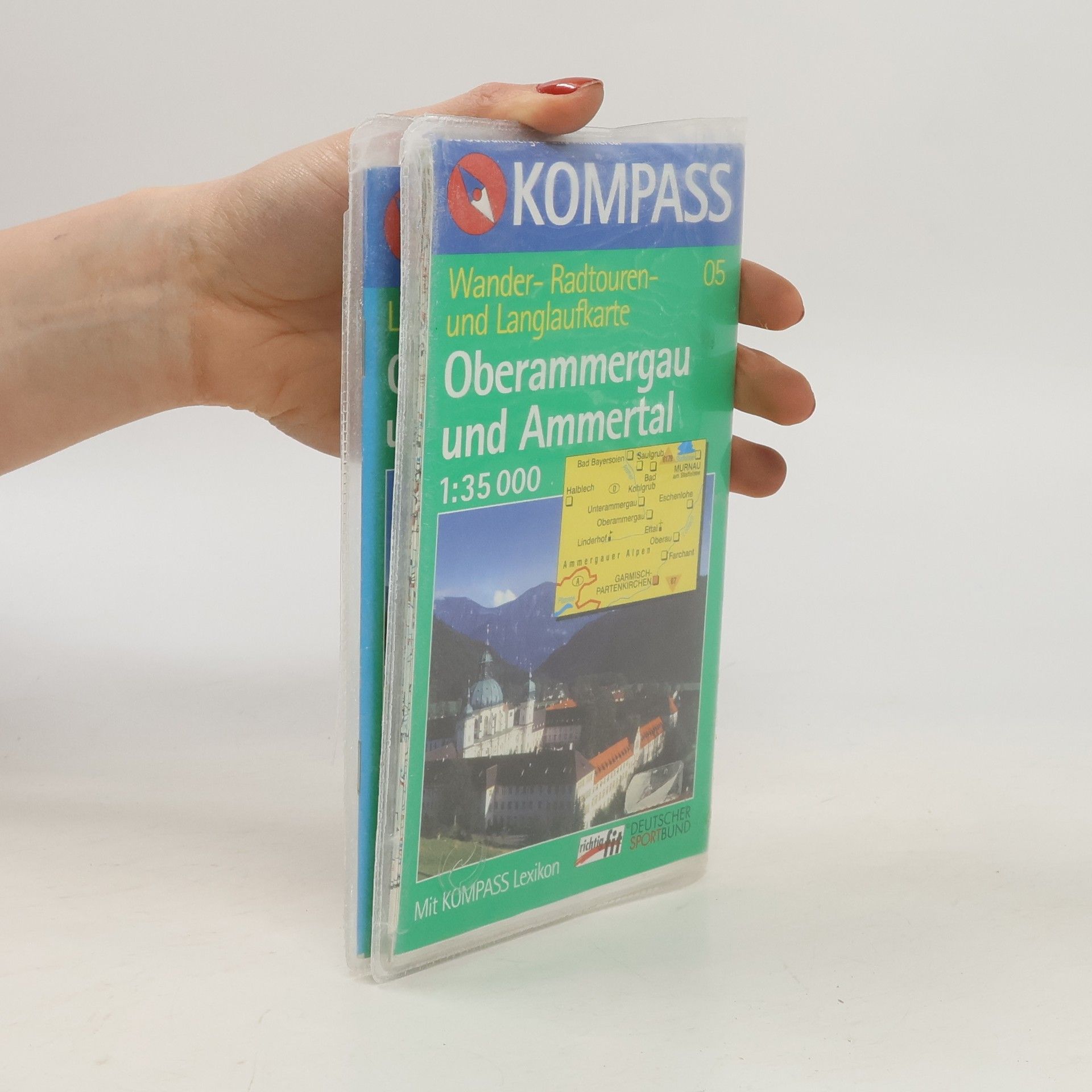 KOMPASS-Karten GmbH Kompass - 5: Oberammergau und Ammertal 1:35 000