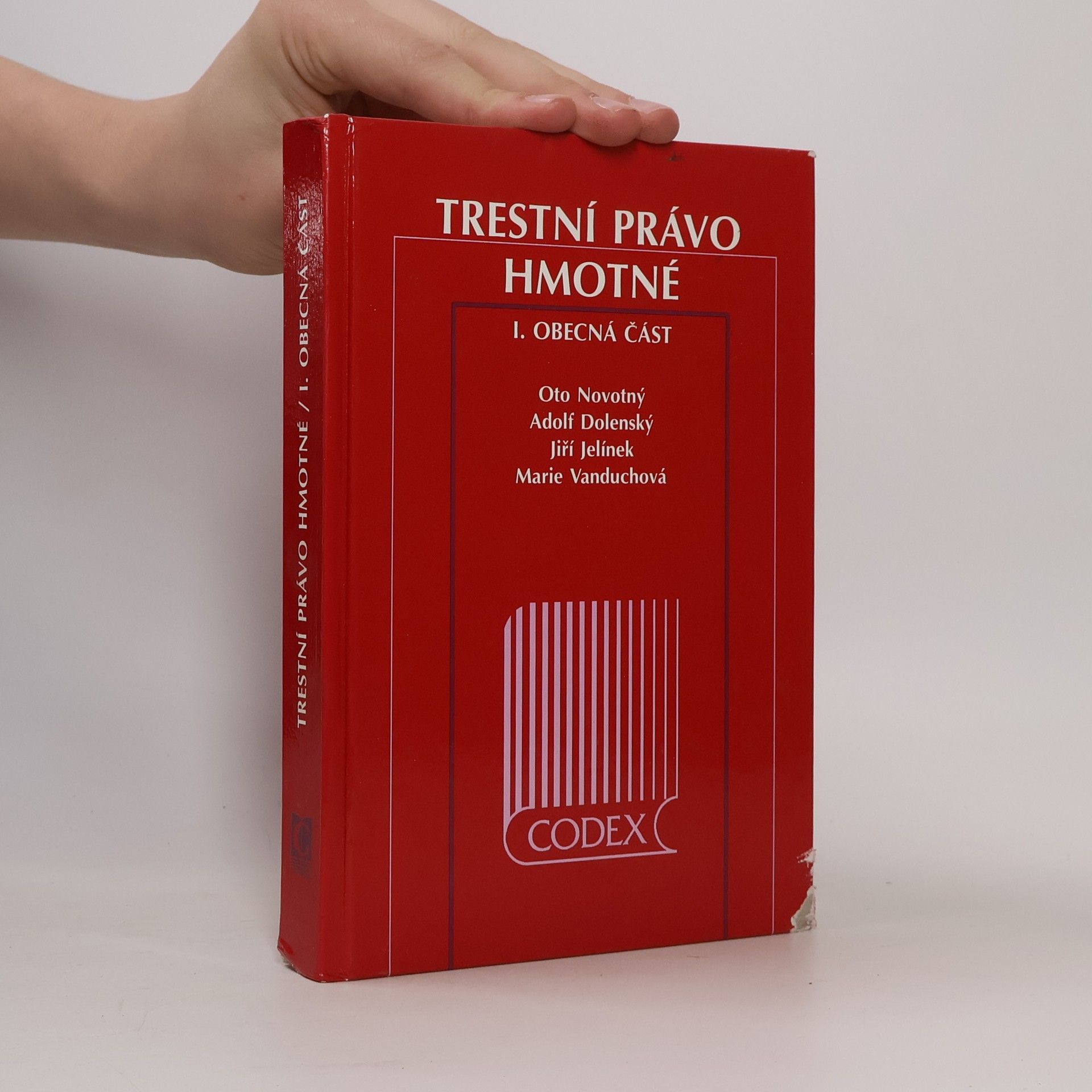 Trestní právo hmotné I. (obecná část)