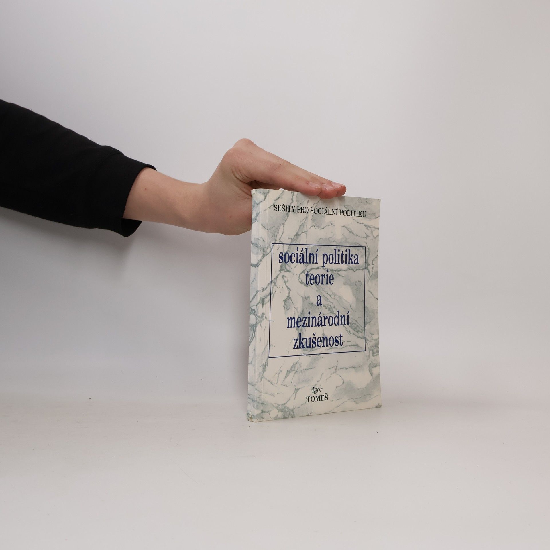 Igor Tomeš Sociální politika - teorie a mezinárodní zkušenost