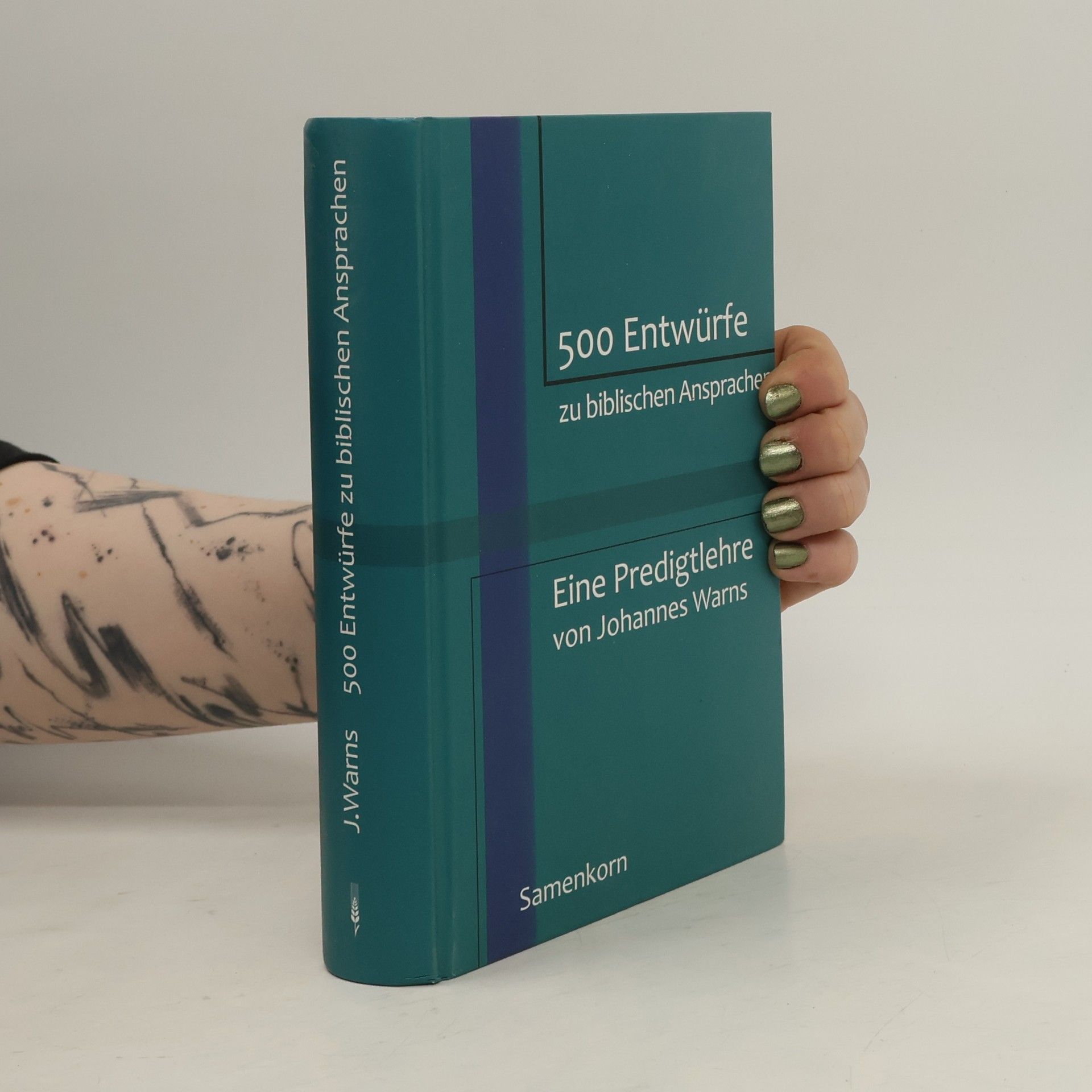 Johannes Warns Predigtlehre und 500 Entwürfe zu biblischen Ansprachen