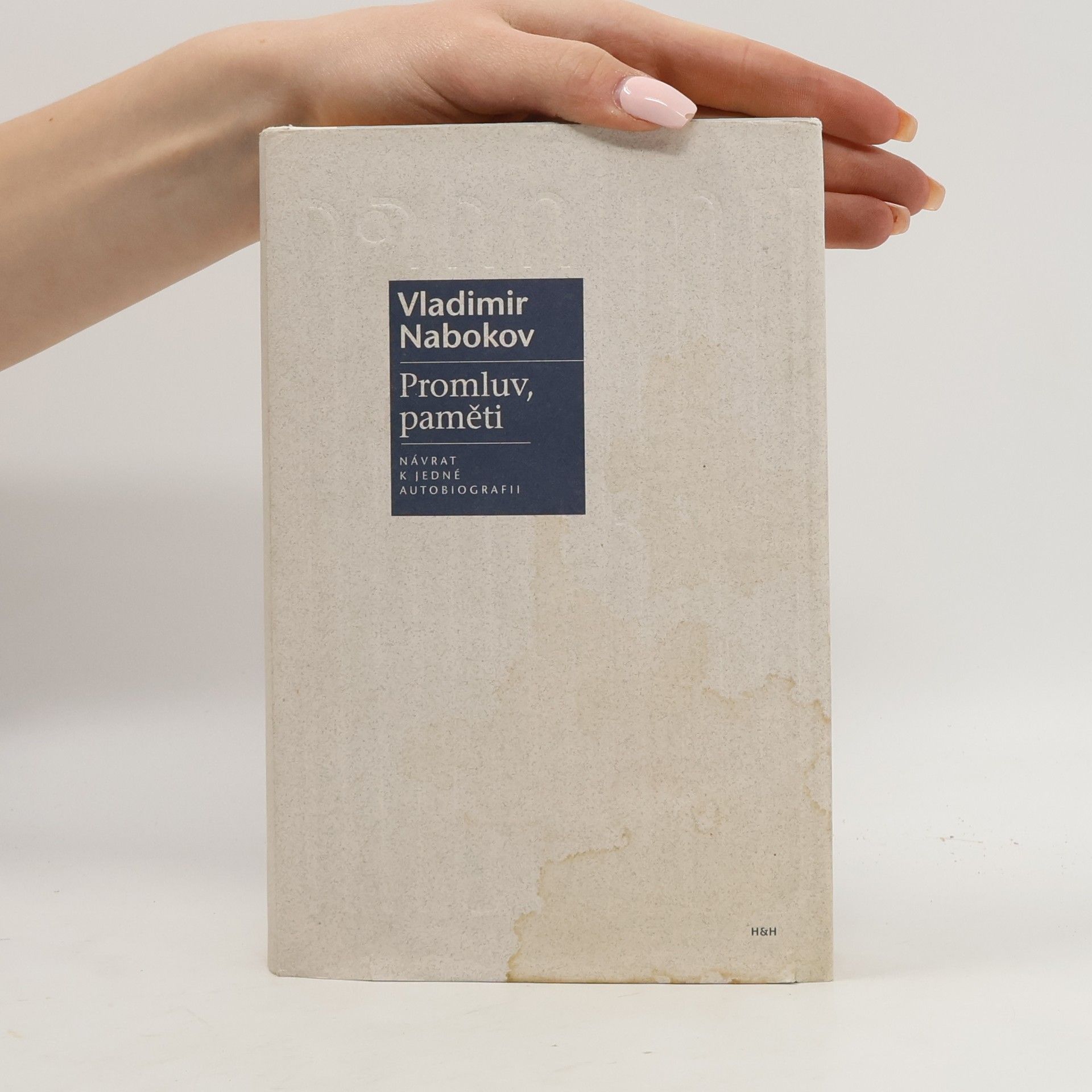 Vladimir Nabokov Promluv, paměti. Návrat k jedné autobiografii
