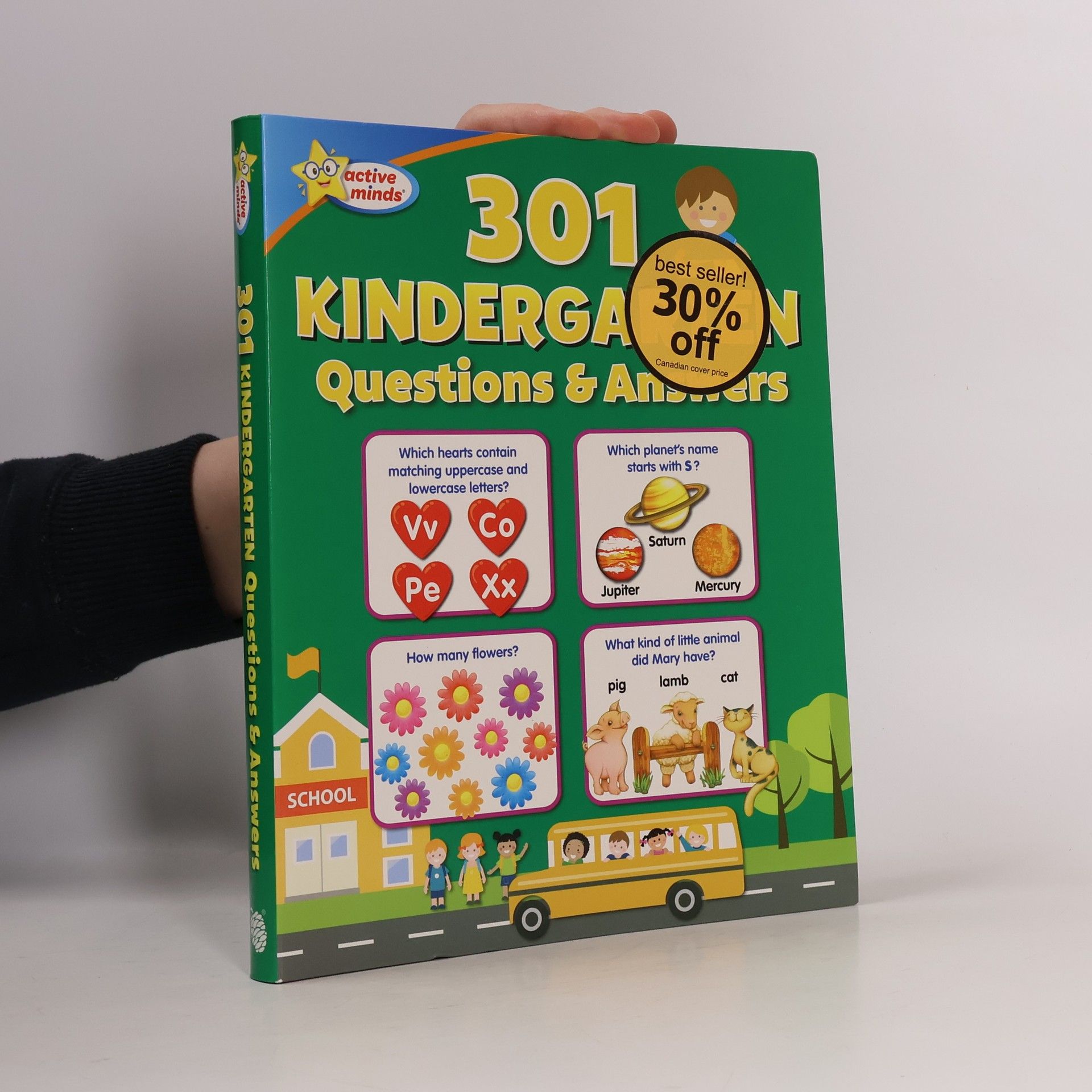 Sequoia Children's Publishing Active Minds: 301 Questions & Answers Kindergarten
