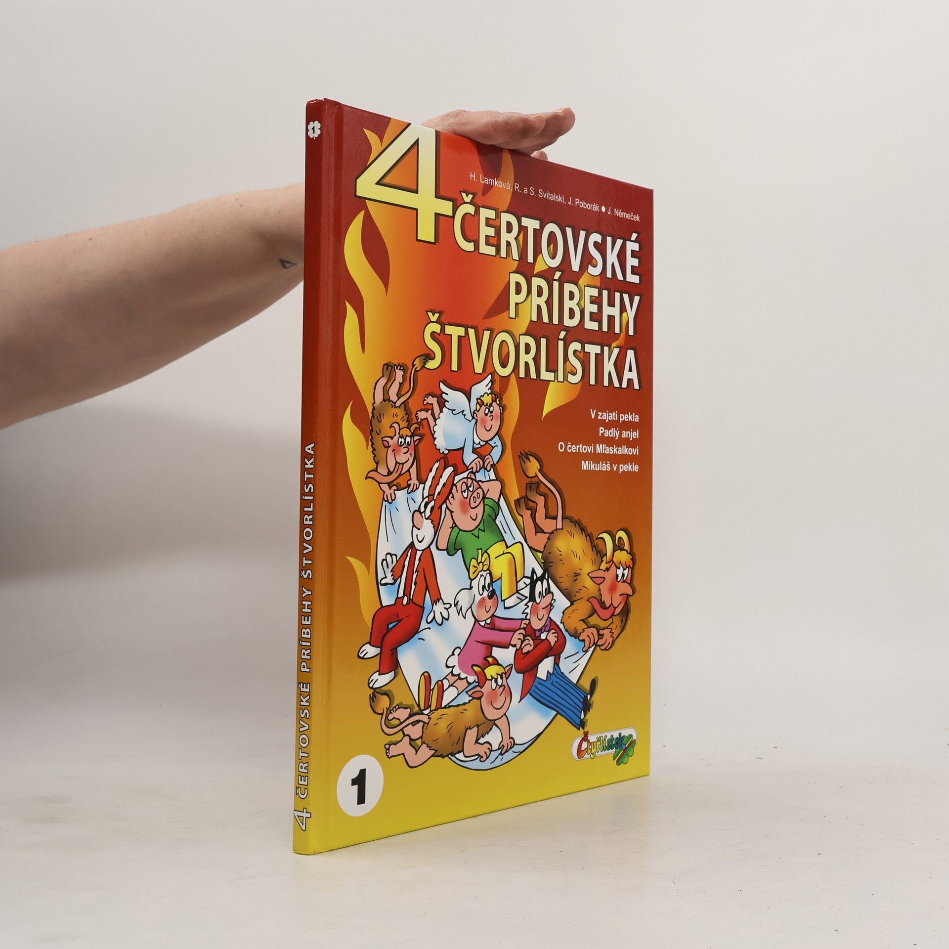 Autores varios 4 čertovské príbehy štvorlístka