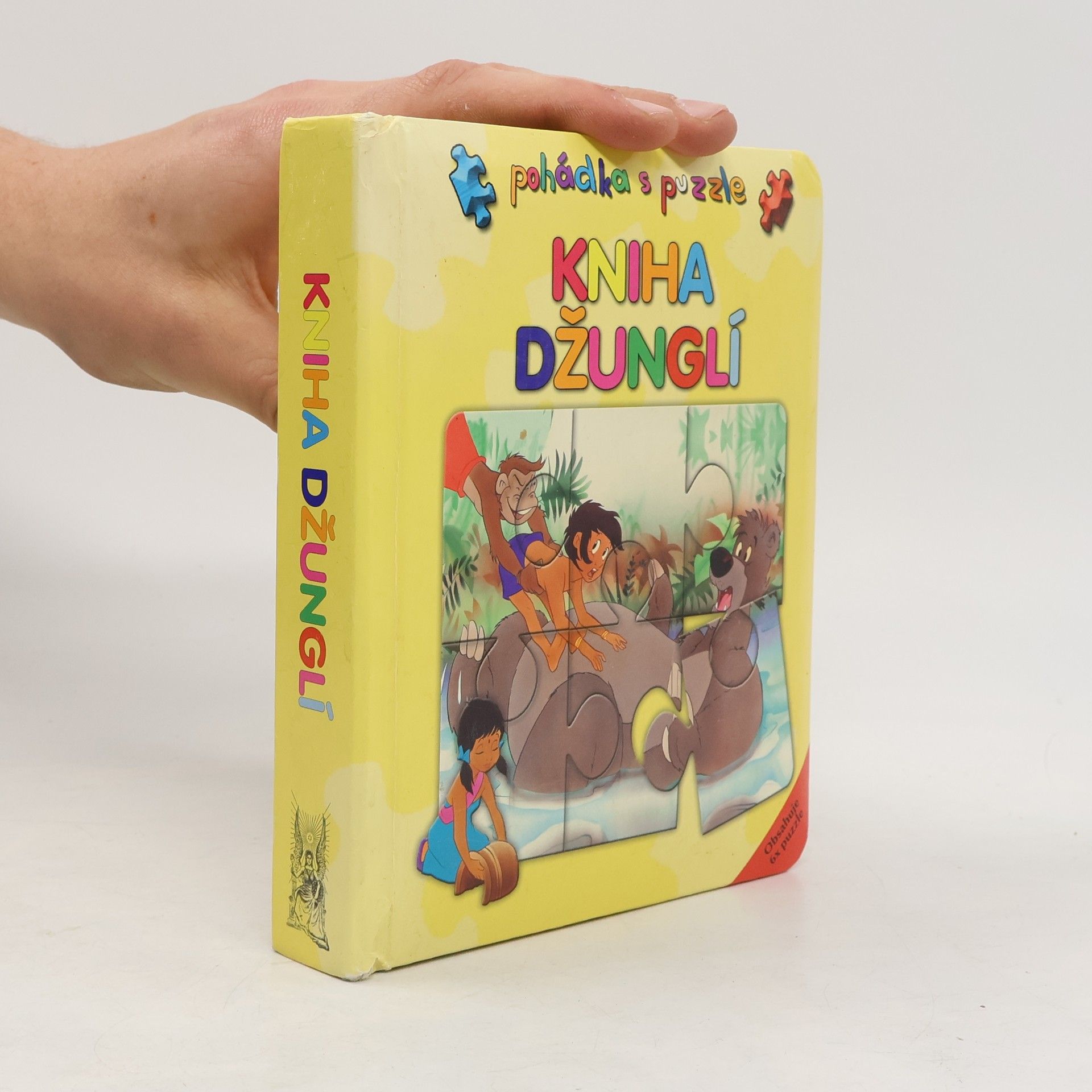 Kolektiv autorů Kniha džunglí : Pohádka s puzzle