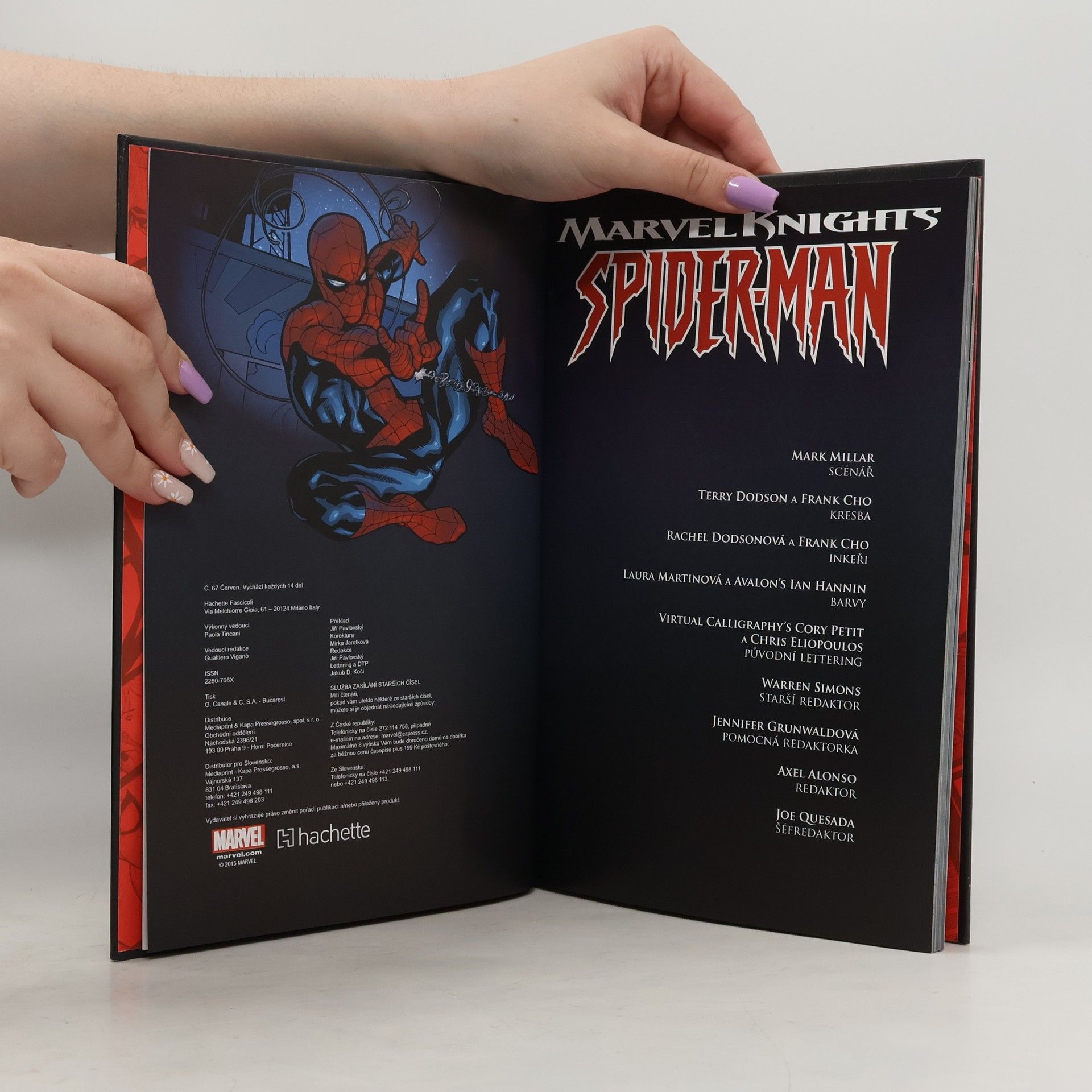 Mark Millar UKK 64. Marvel Knights. Spider-Man. Jed