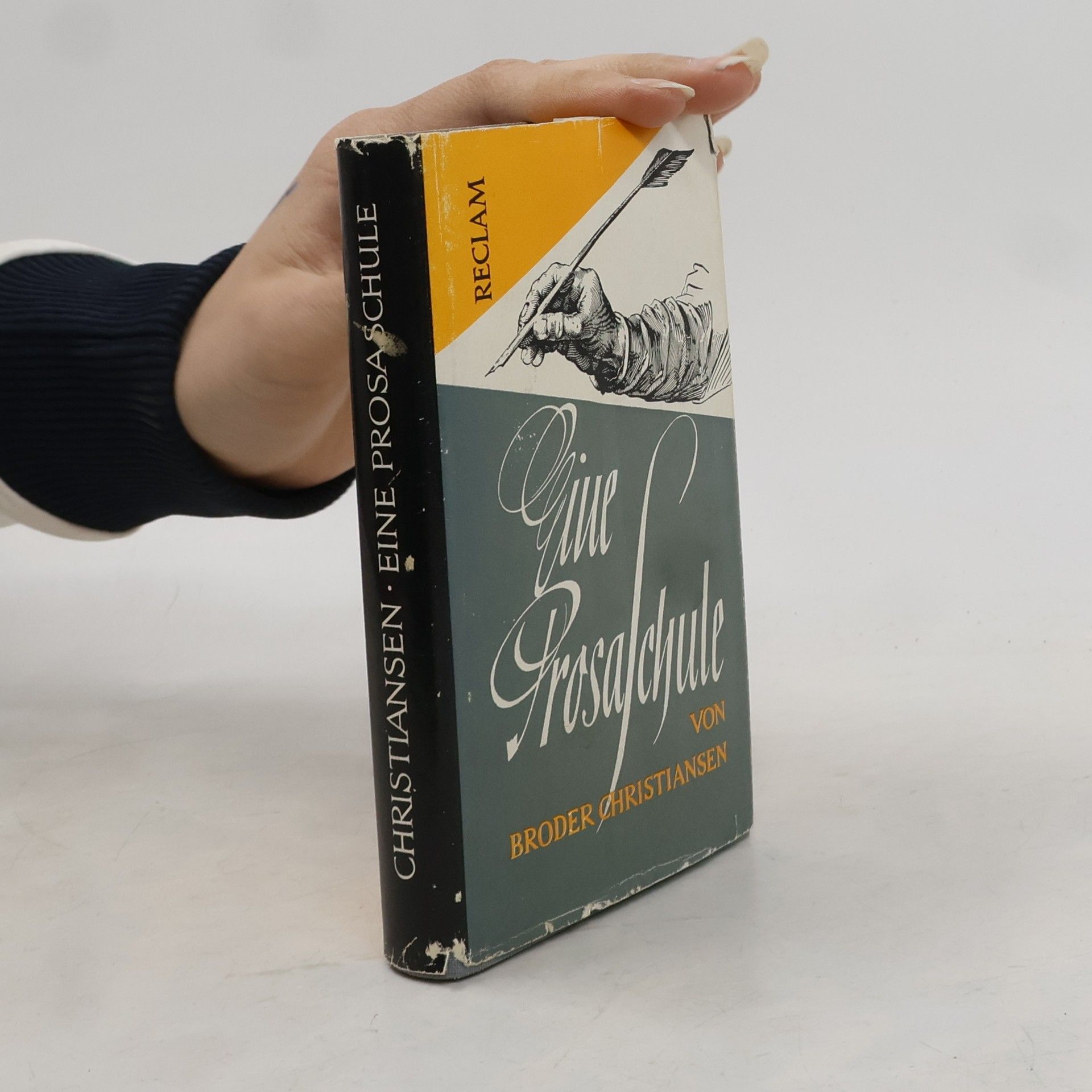 Broder Christiansen Eine Prosaschule. Die Kunst des Schreibens