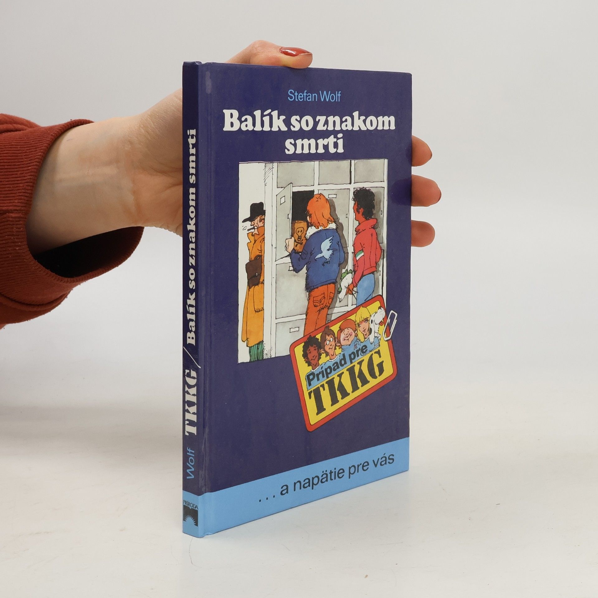 Stefan Wolf Balík so znakom smrti