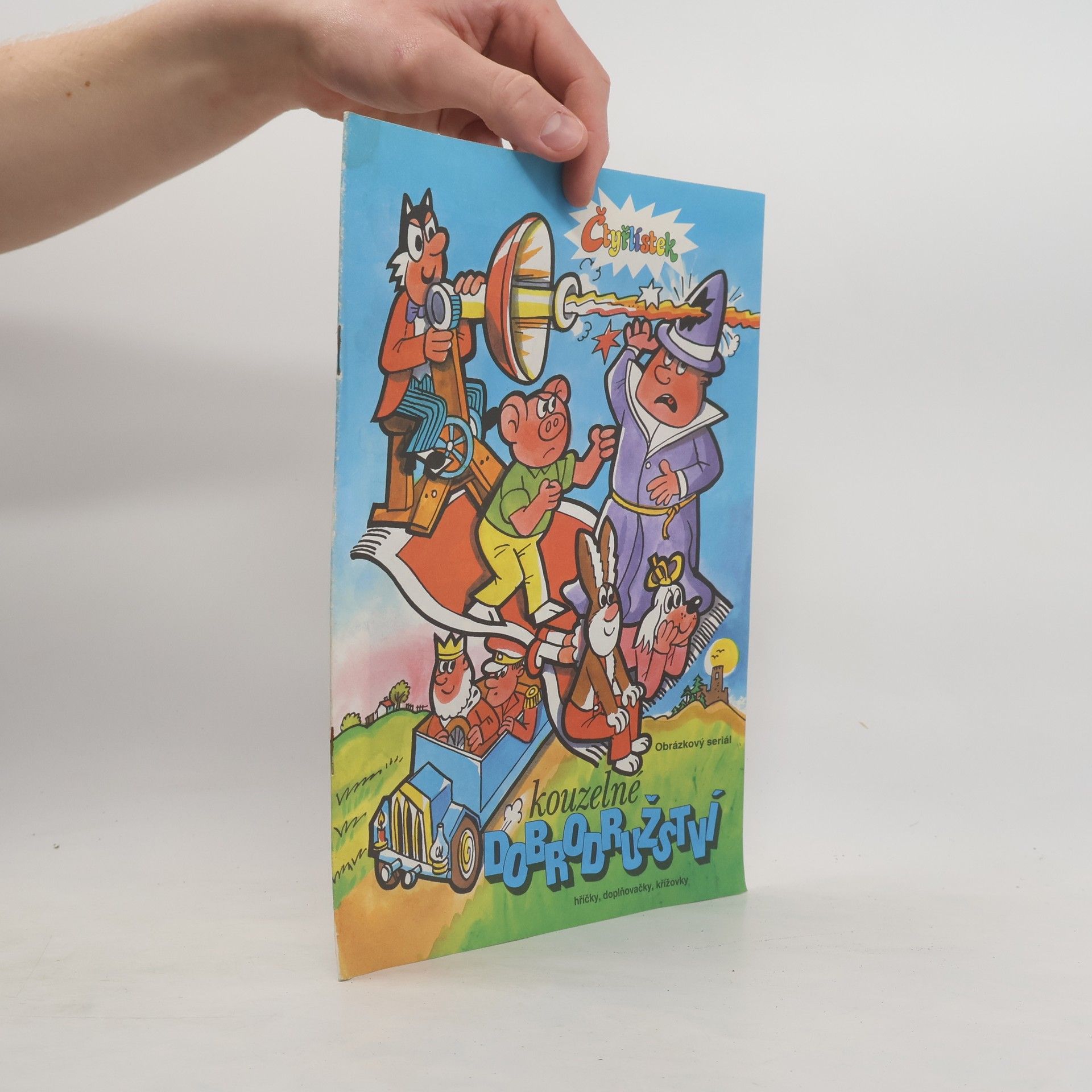 Various authors Kouzelné dobrodružství. Hříčky, doplňovačky, křížovky