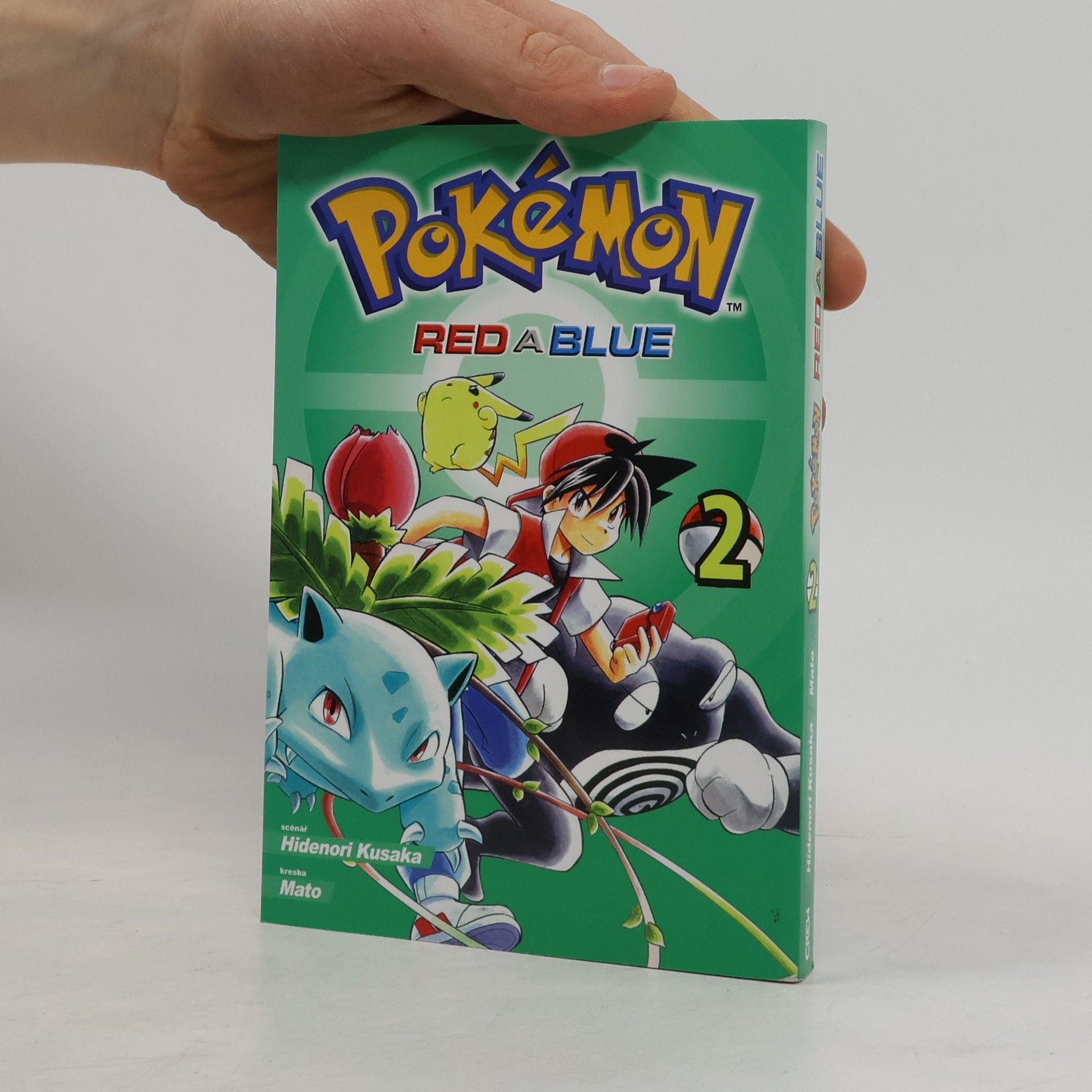 Hidenori Kusaka Pokémon. Red a Blue 2