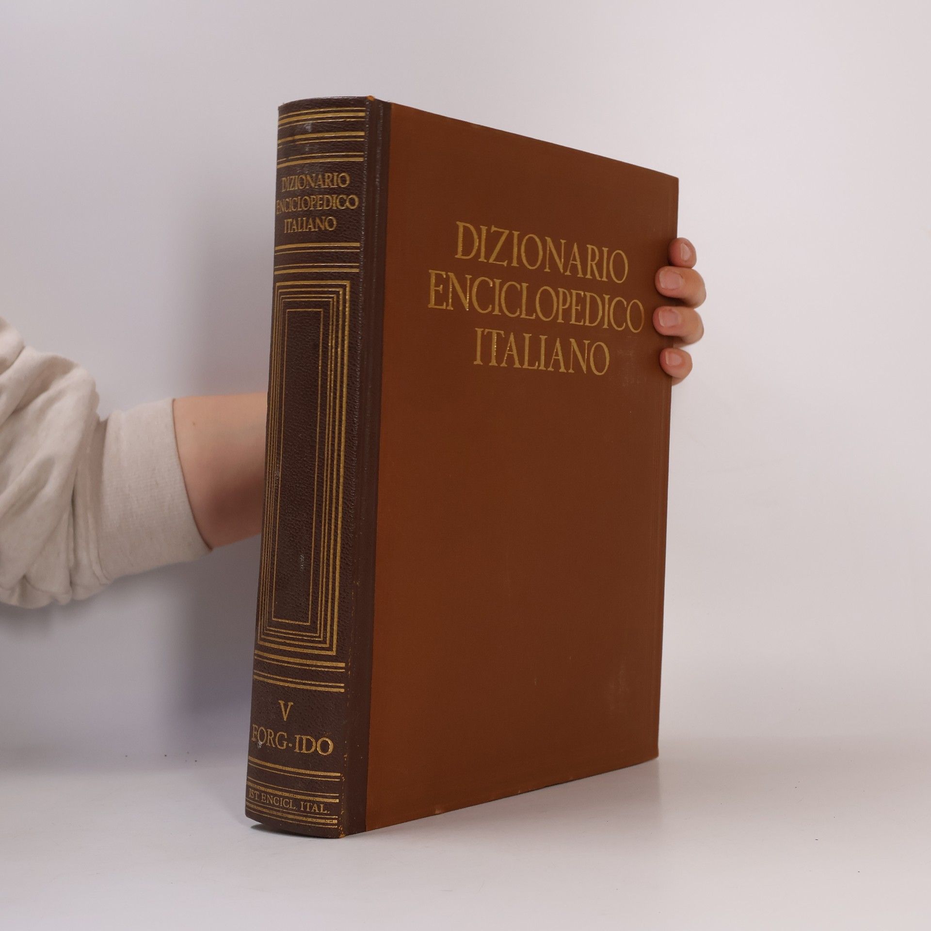 Various authors Dizionario enciclopedico italiano V.