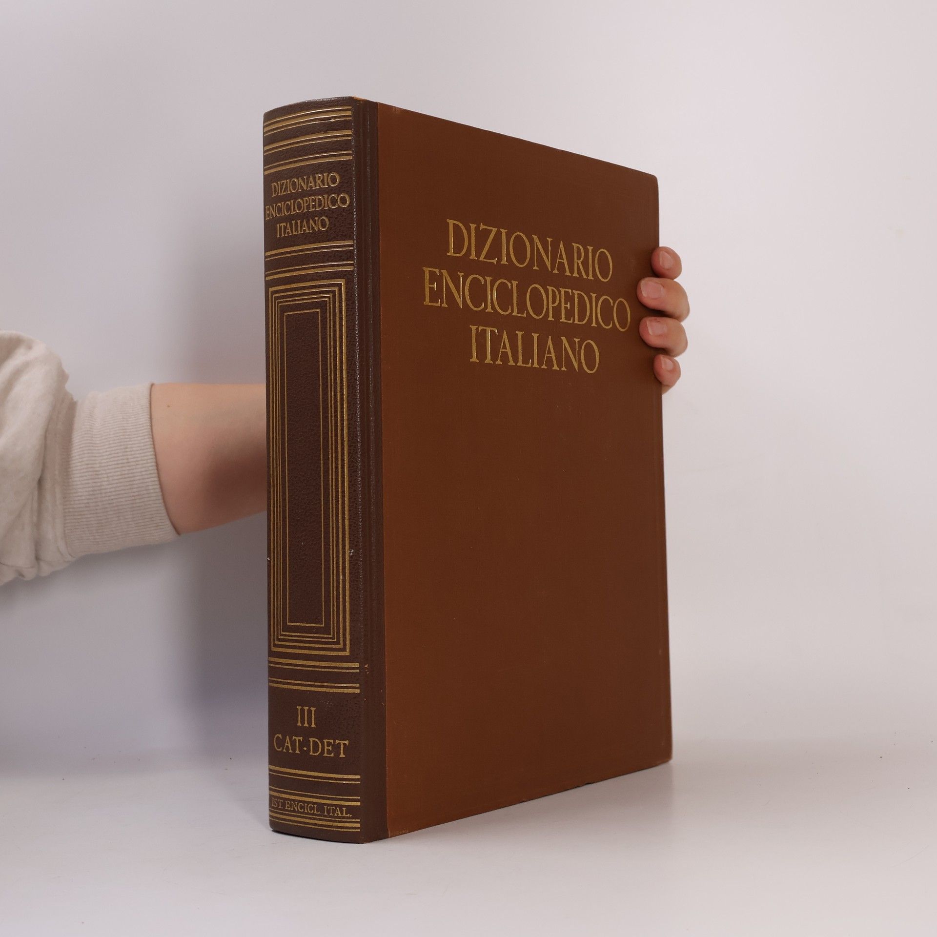 Various authors Dizionario enciclopedico italiano III