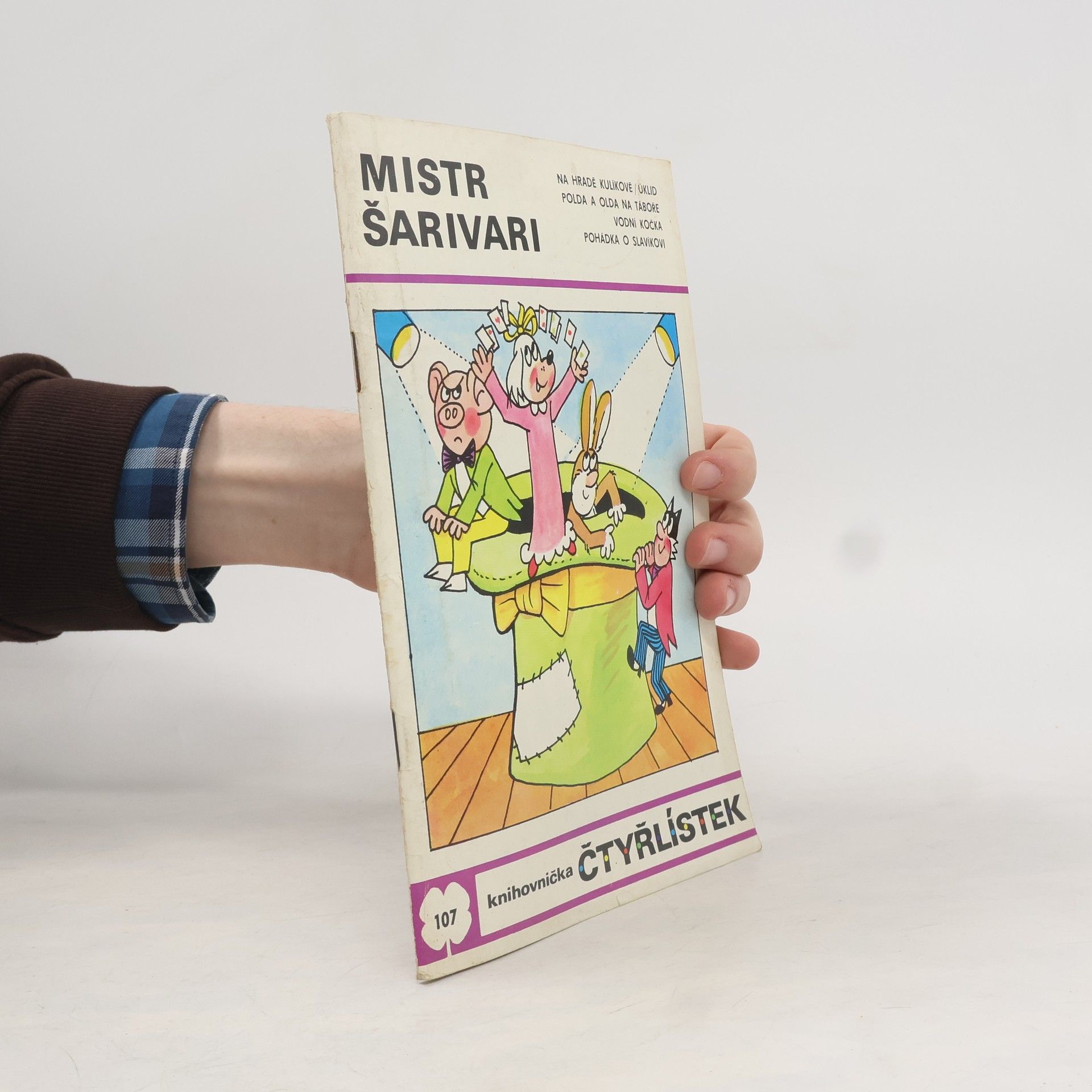 Jaroslav Němeček Čtyřlístek 107. Mistr Šarivari