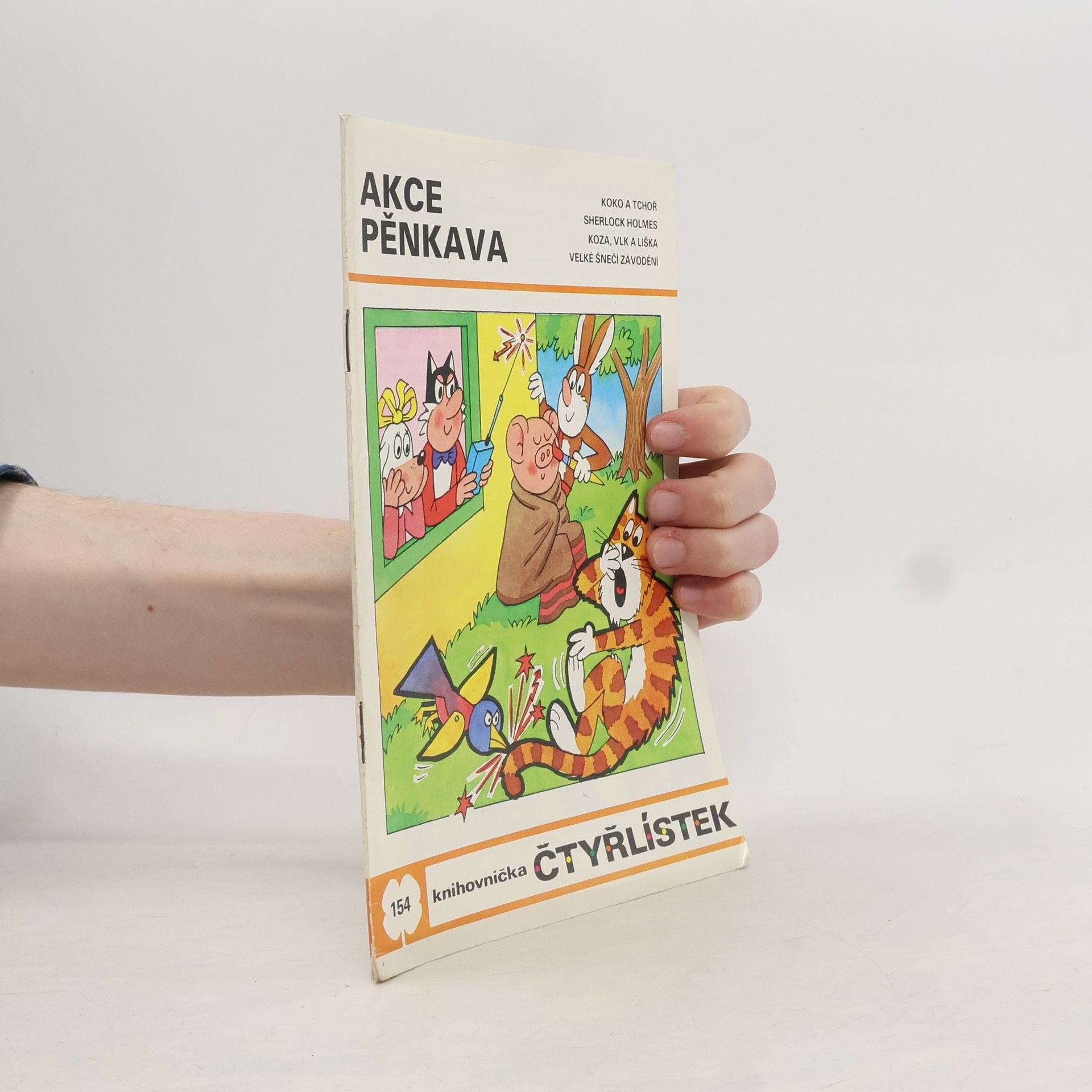Ljuba Štíplová Čtyřlístek 154. Akce pěnkava