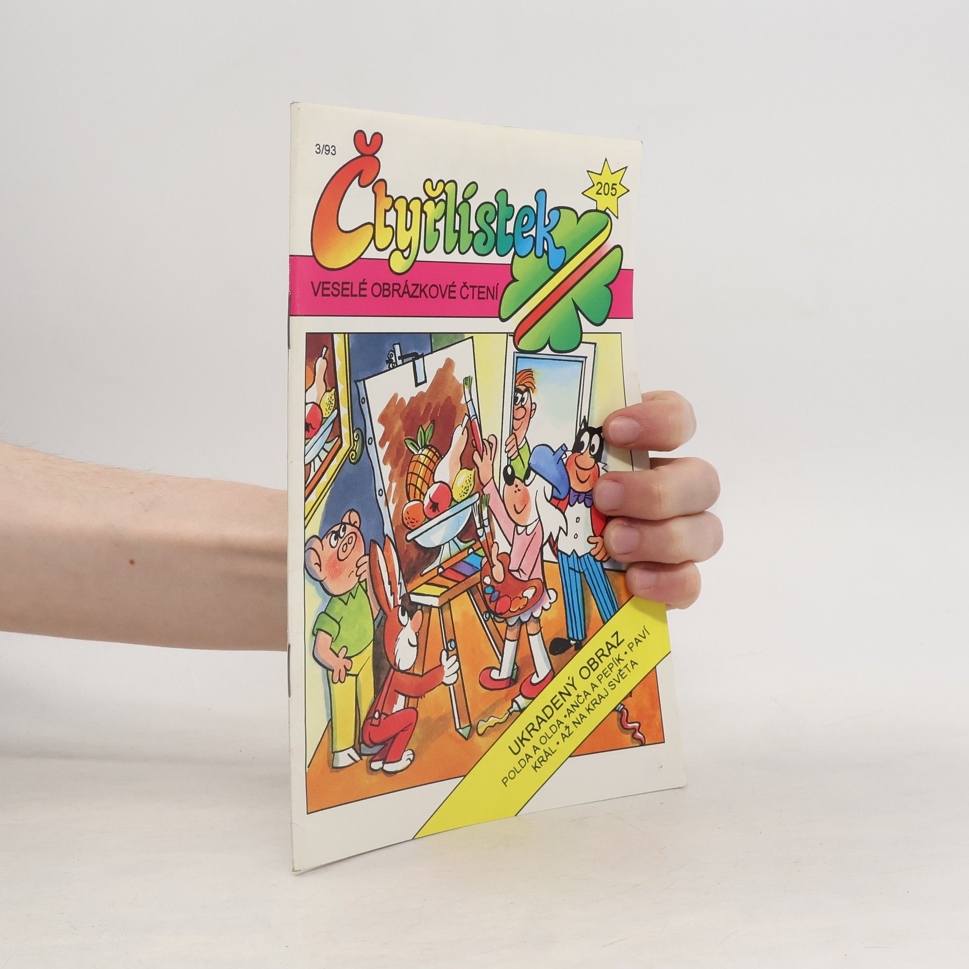 Various authors Čtyřlístek 3/1993 205. Ukradený obraz