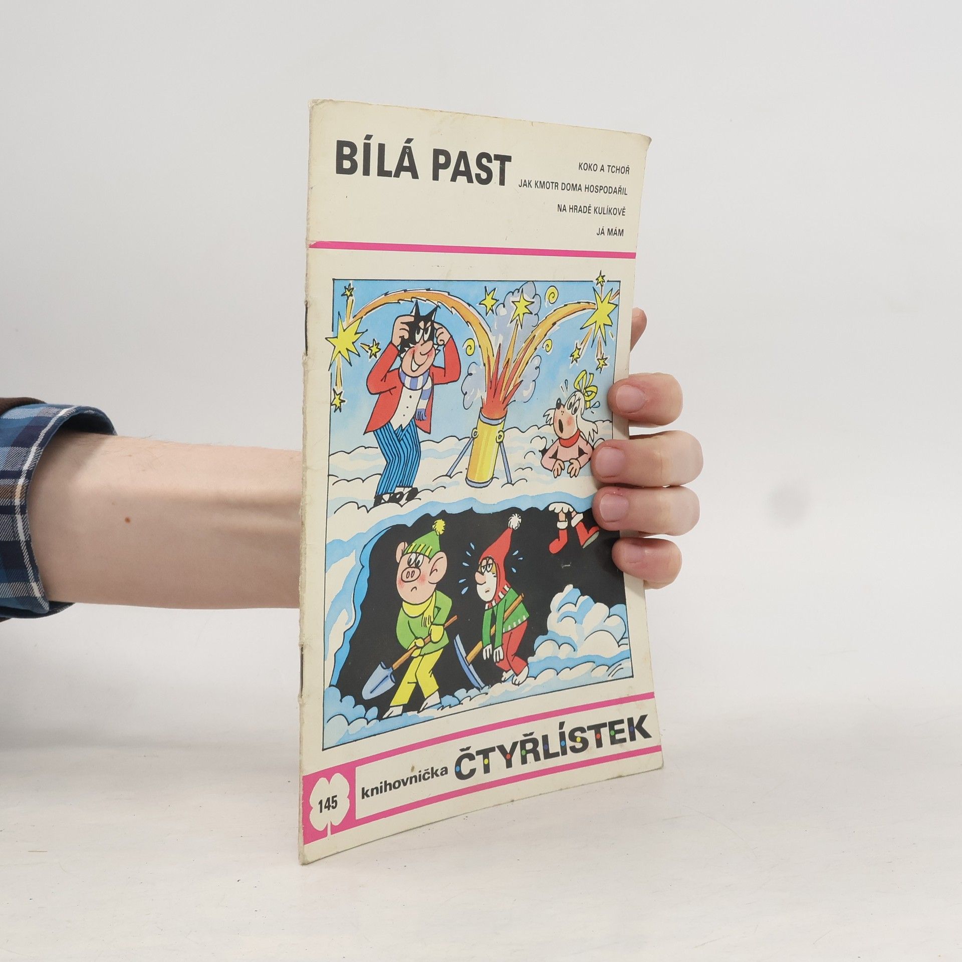 Jaroslav Němeček Čtyřlístek 145. Bílá past