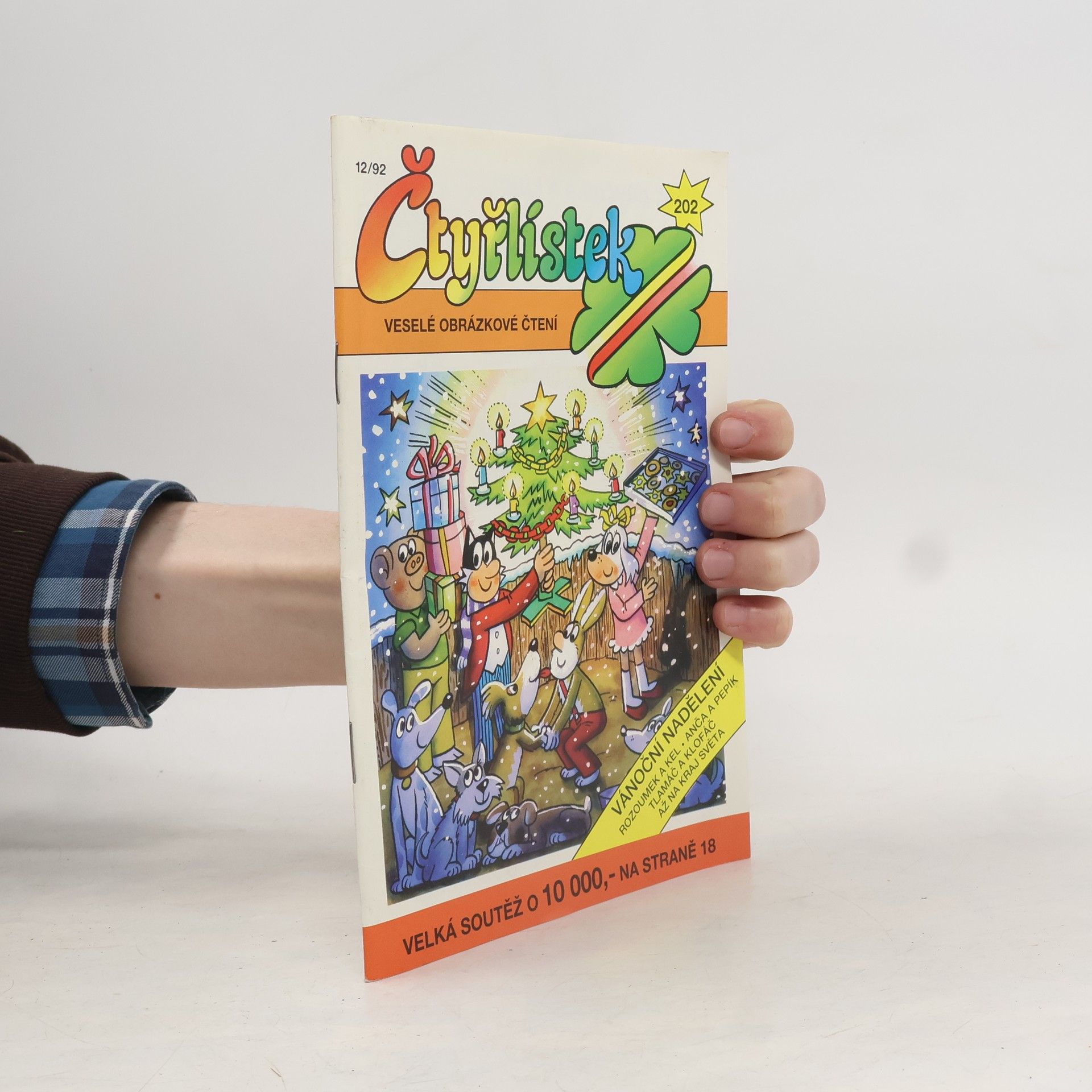 AA.VV. Čtyřlístek 202. 12/1992. Vánoční nadělení