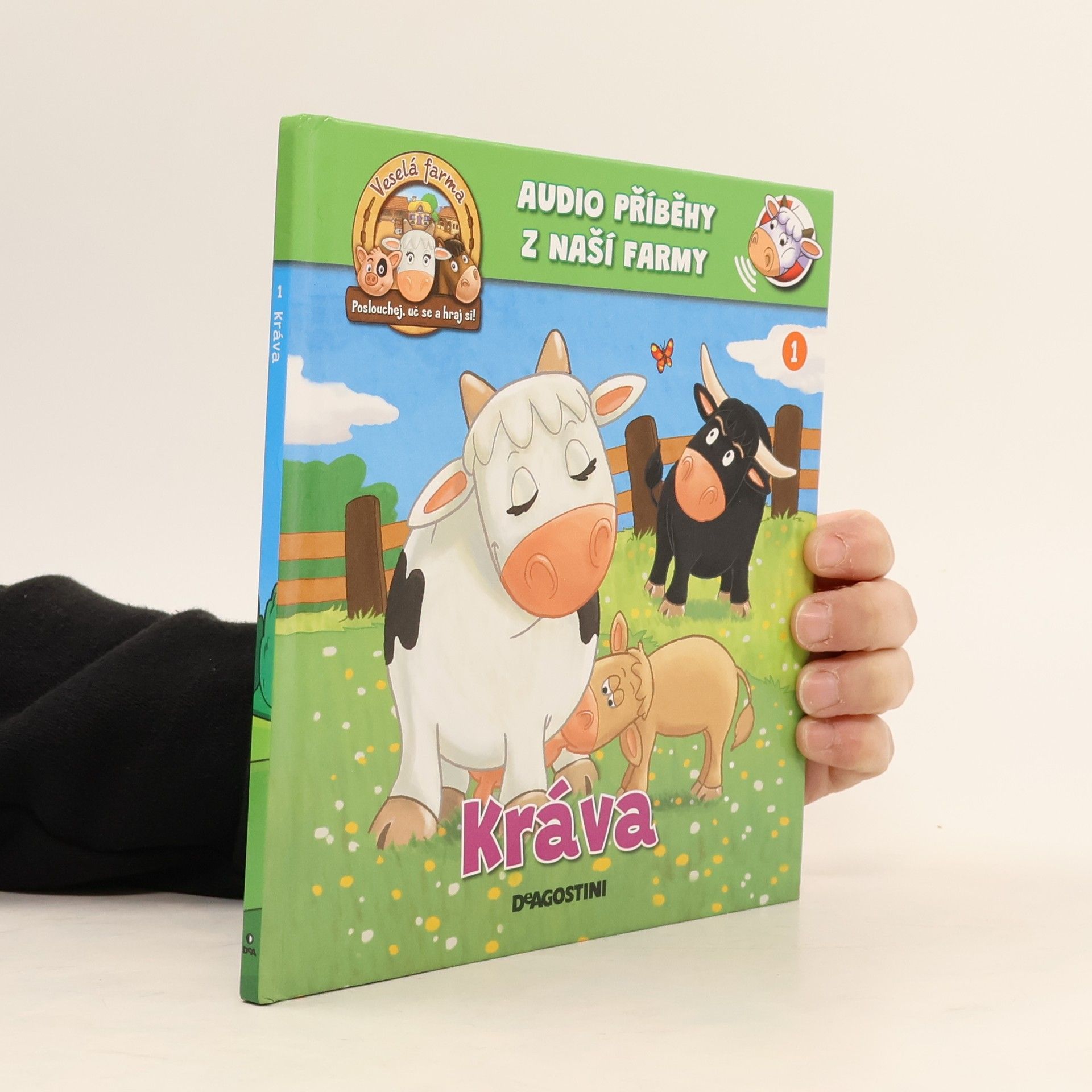 AA.VV. Audio příběhy z naší farmy 1. Kráva, tele, býk a vůl