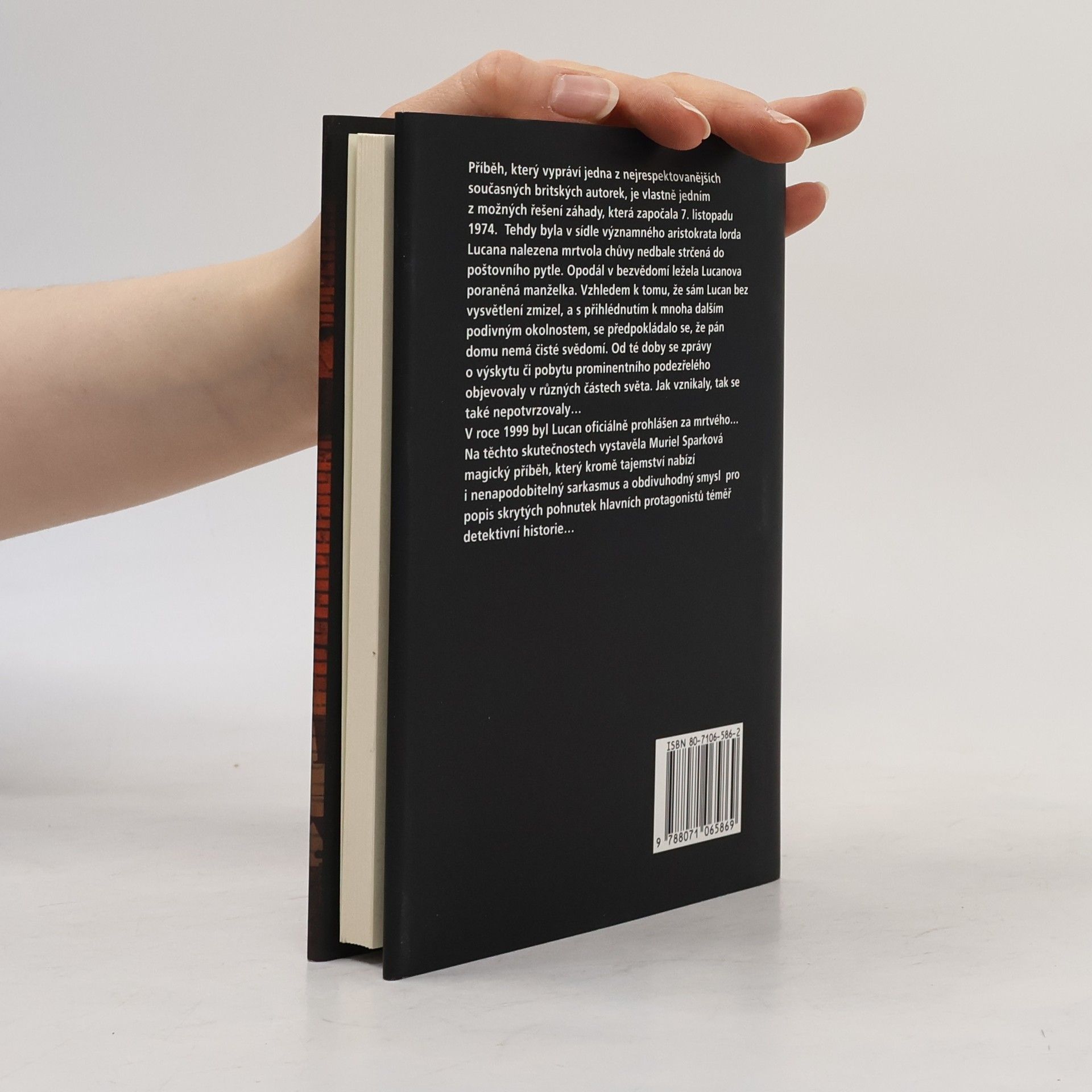 Muriel Spark Záhadný případ lorda Lucana
